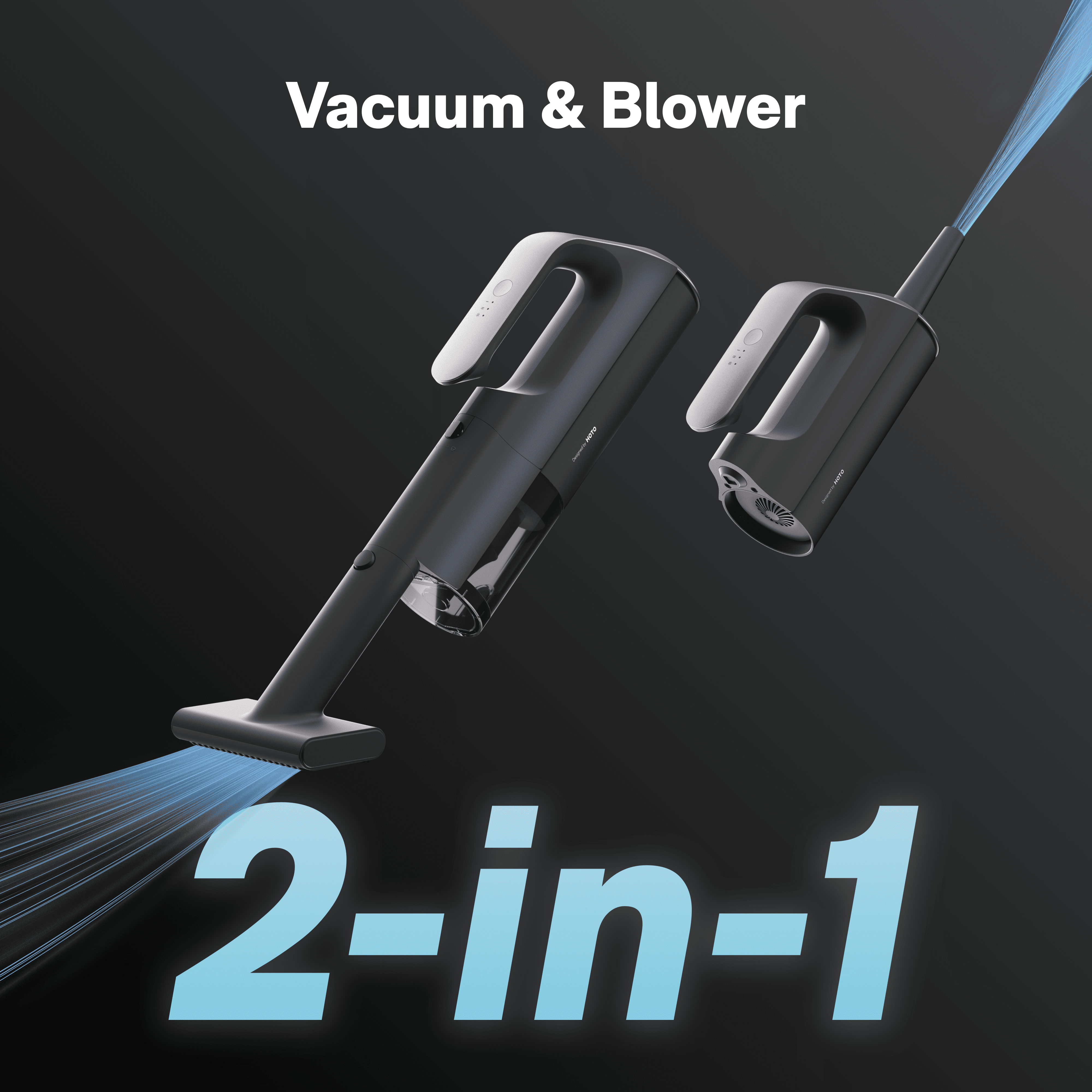 HOTO BlowVac™ Handheld Vacuum