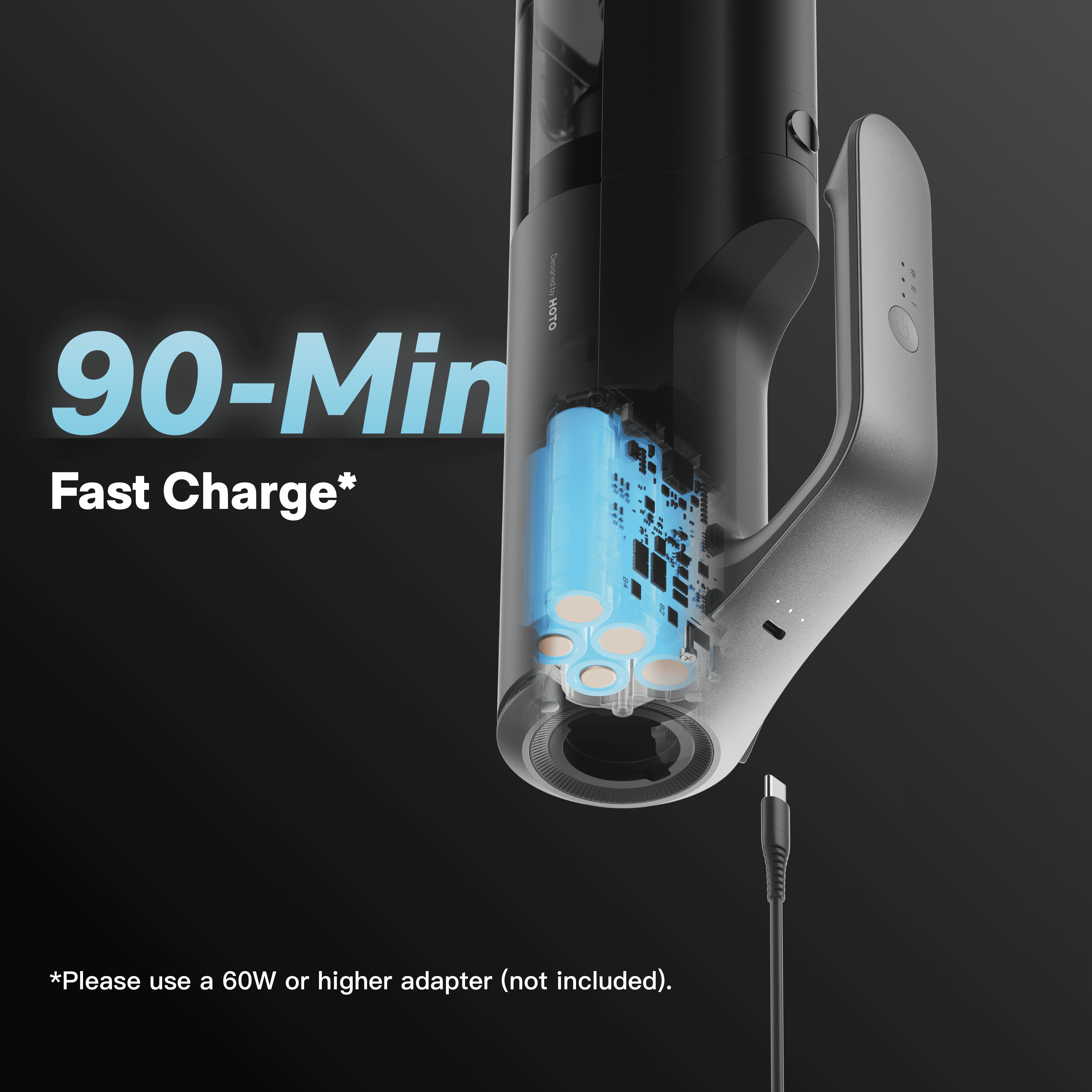 HOTO BlowVac™ Handheld Vacuum