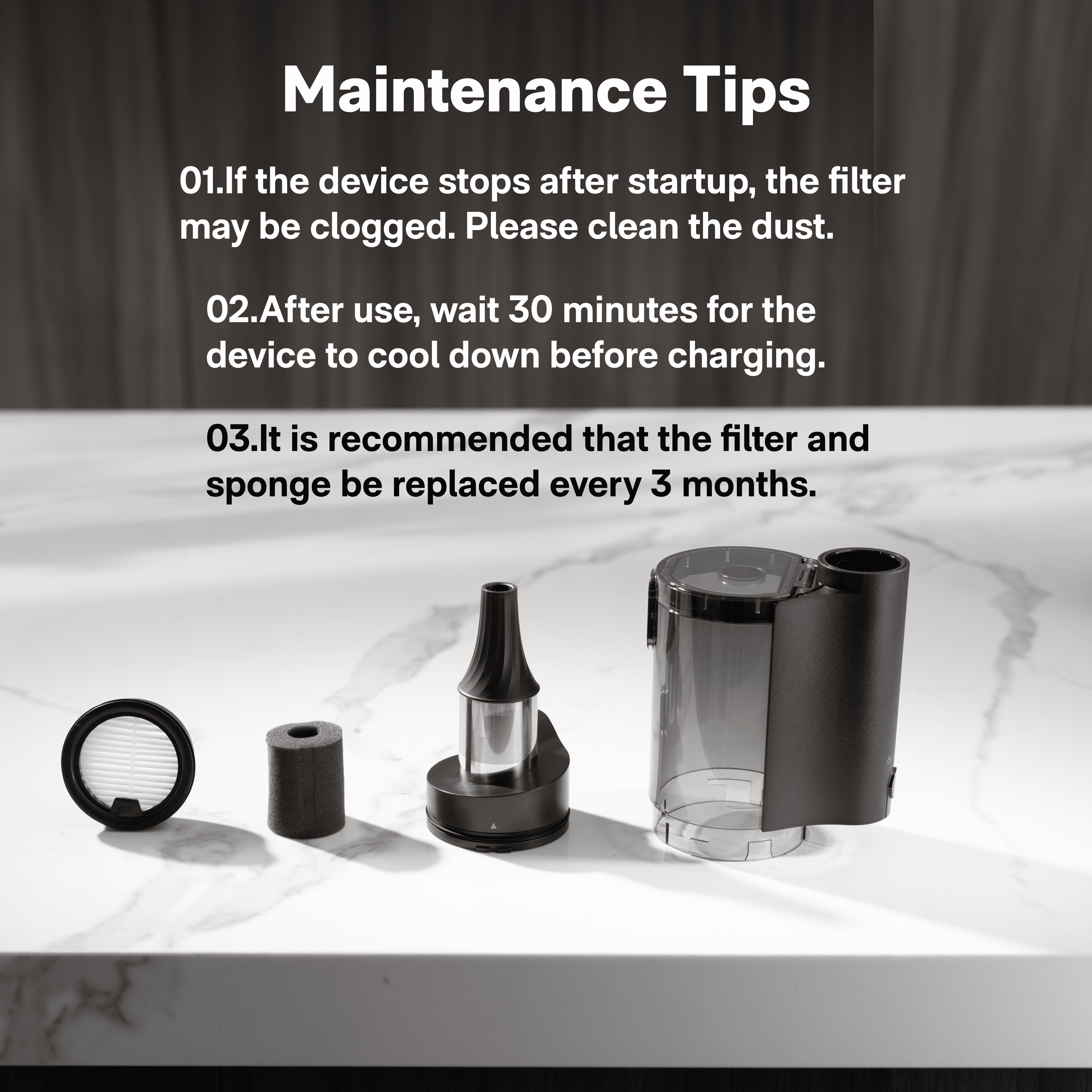 HOTO BlowVac™ Handheld Vacuum