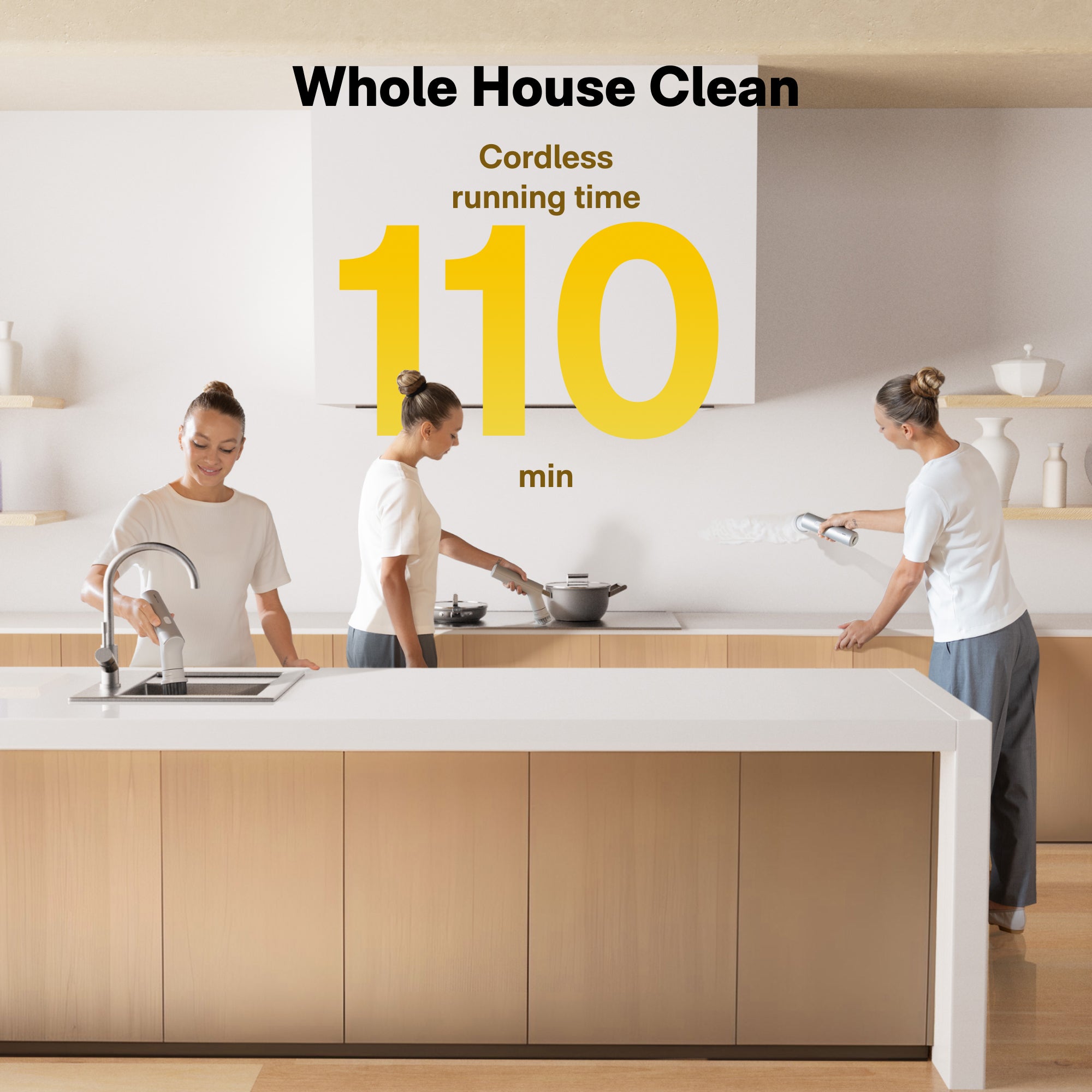 HOTO Electric Kitchen Scrubber