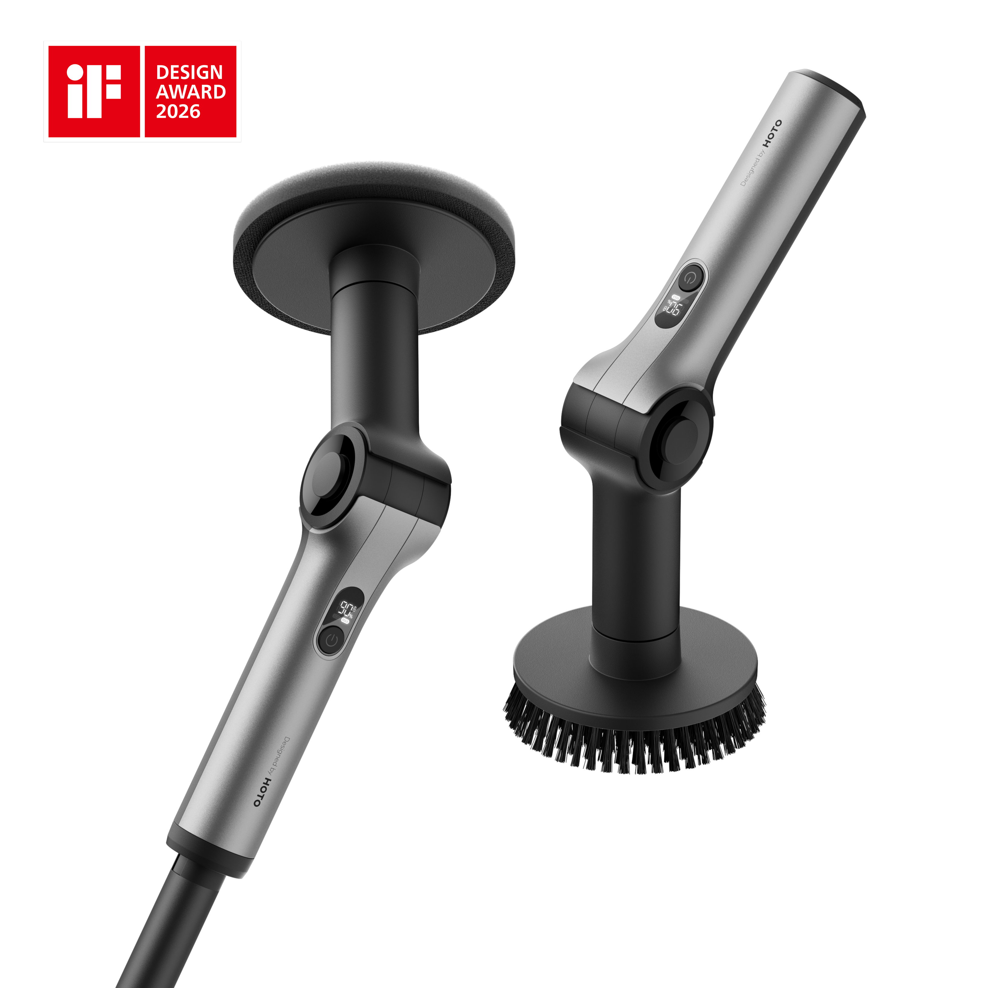 HOTO HOTO Flexi™ Cordless Spin Scrubber