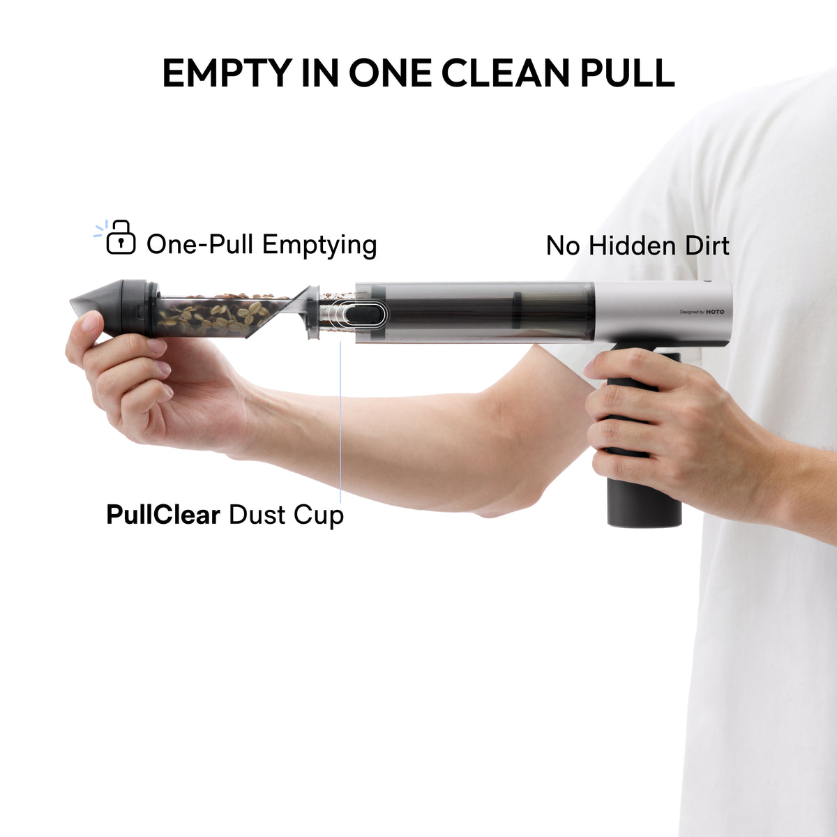 HOTO PenVac™ Pivot Air Duster & Vacuum