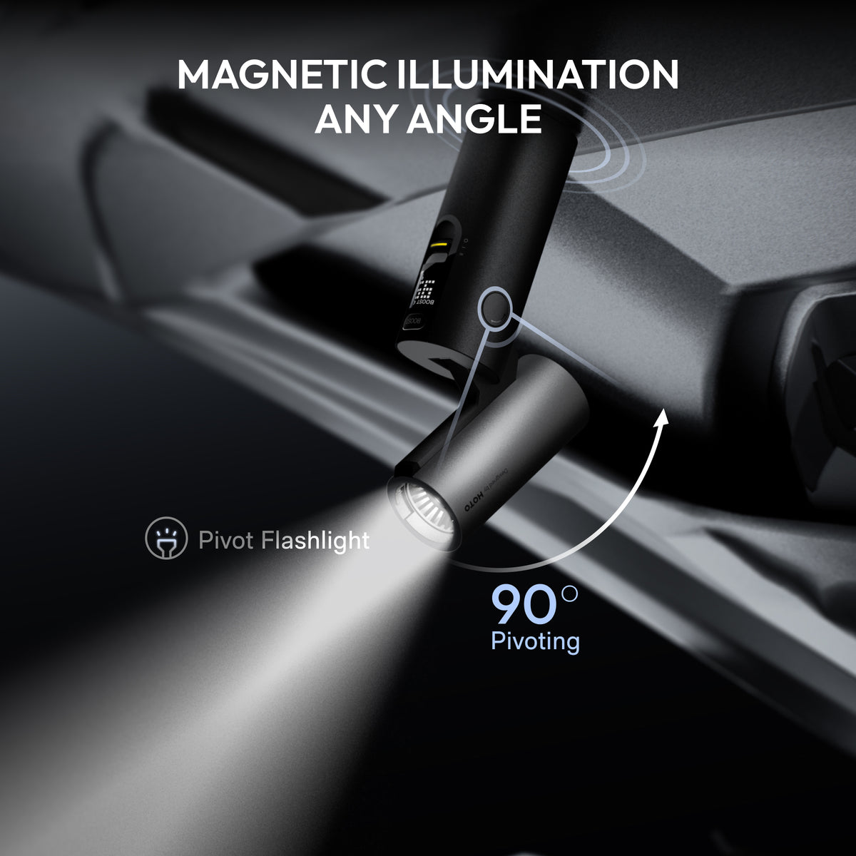HOTO PenVac™ Pivot Air Duster & Vacuum