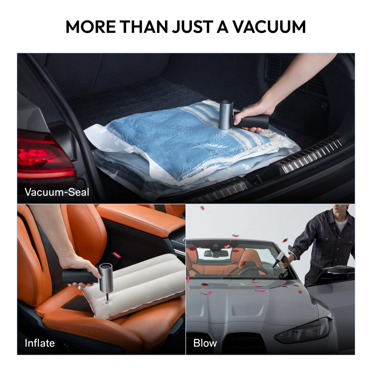 HOTO PenVac™ Pivot Air Duster & Vacuum