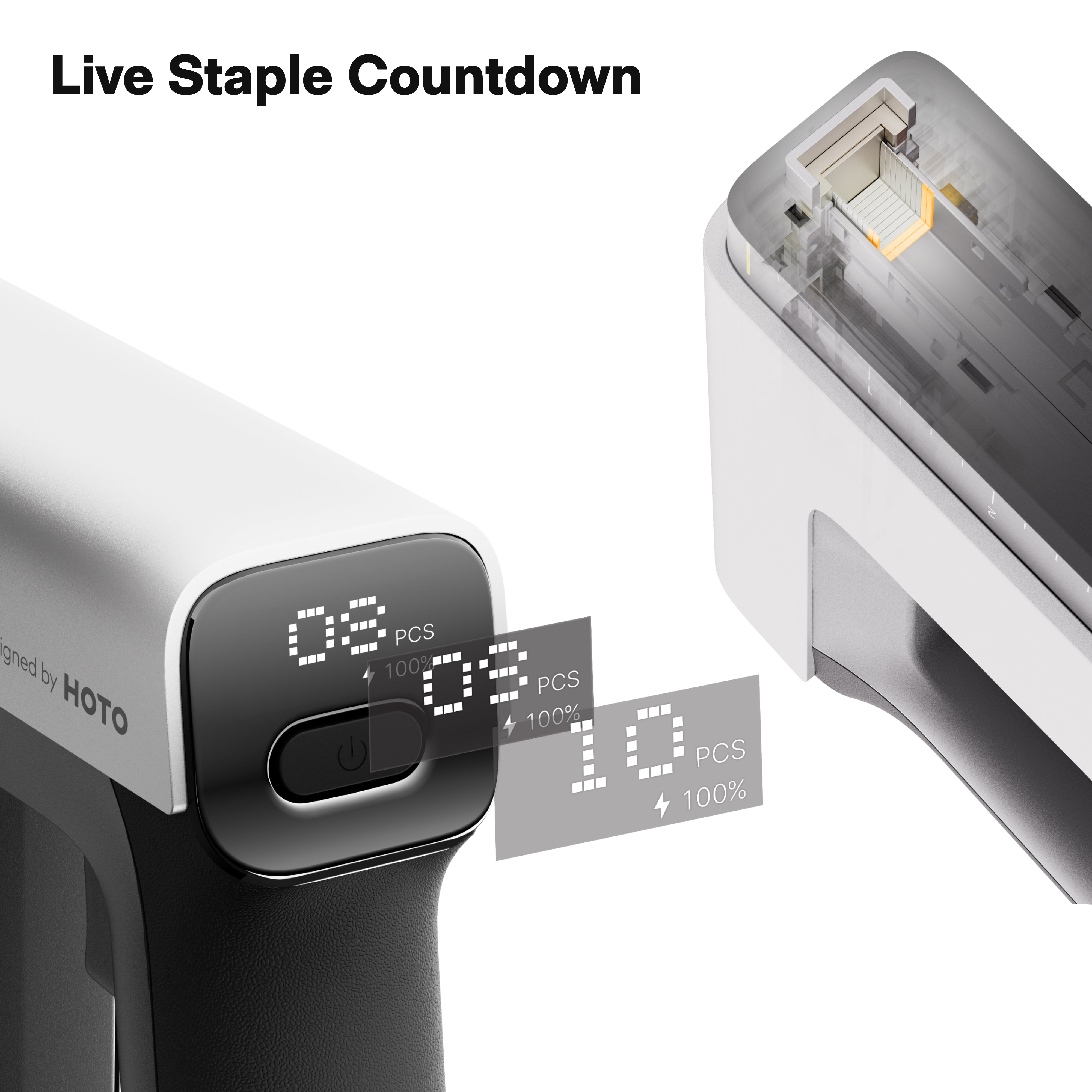 HOTO Pulse 4-in-1 Cordless Stapler