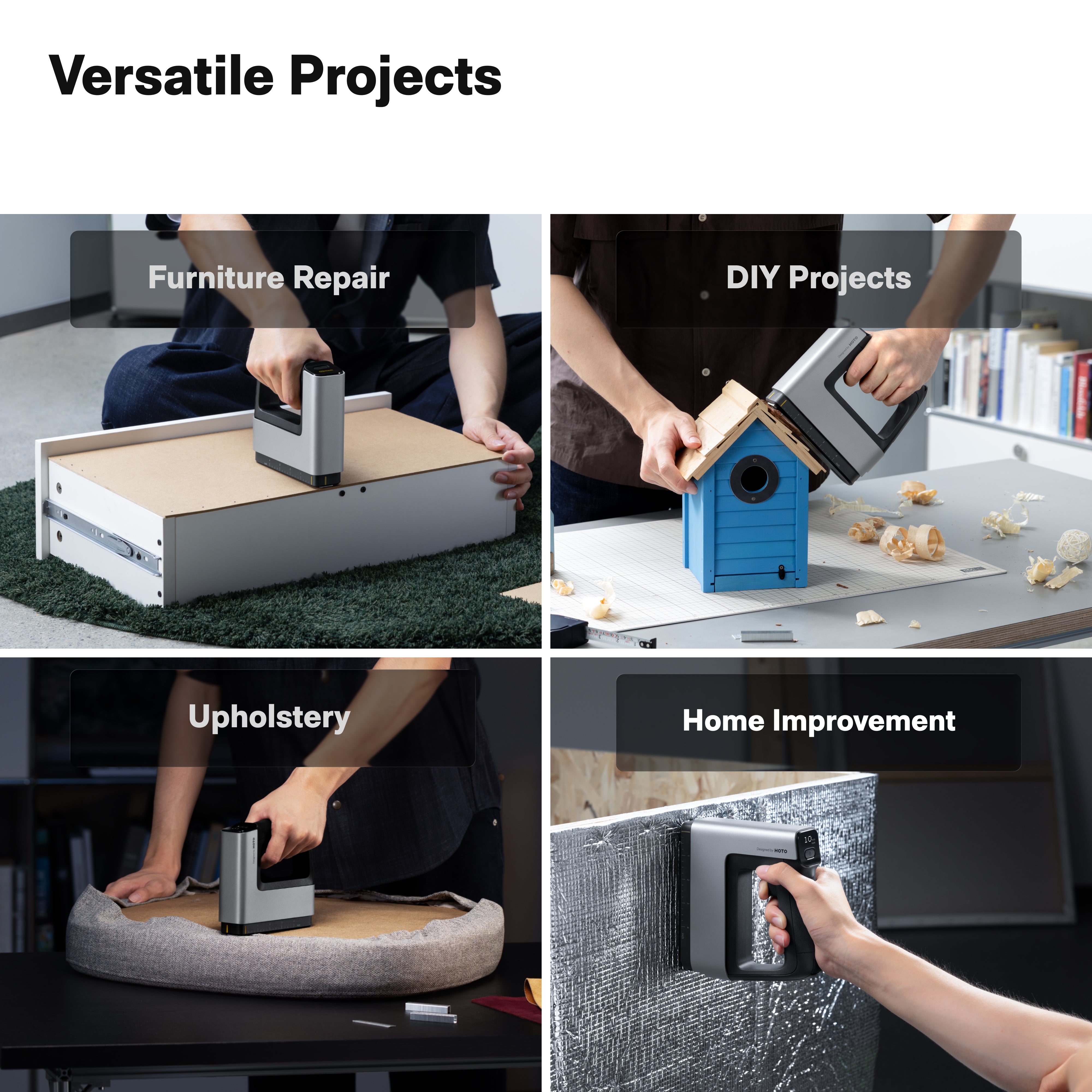HOTO Pulse 4-in-1 Cordless Stapler