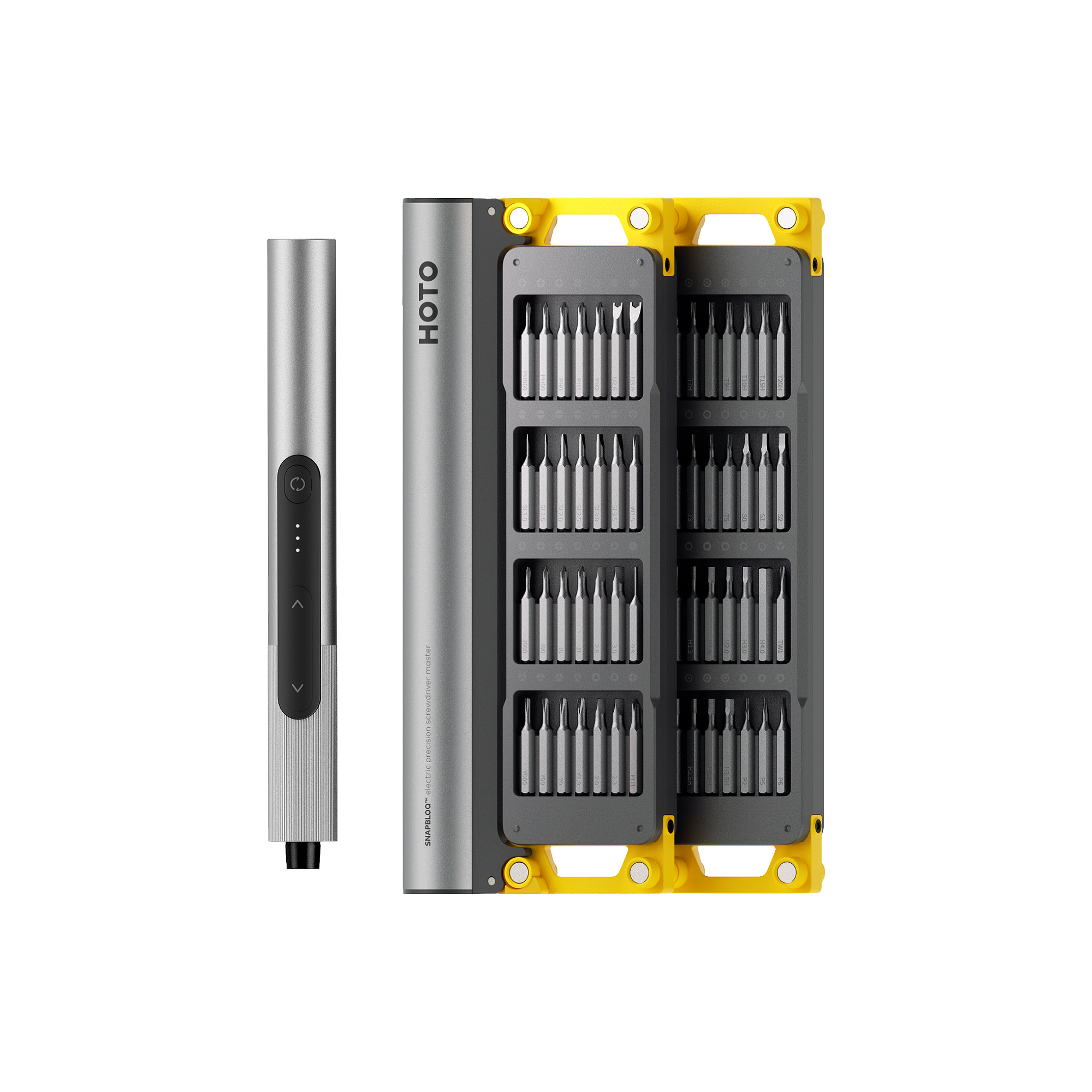 HOTO SNAPBLOQ™ S-A01 Electric Precision Screwdriver Master Set