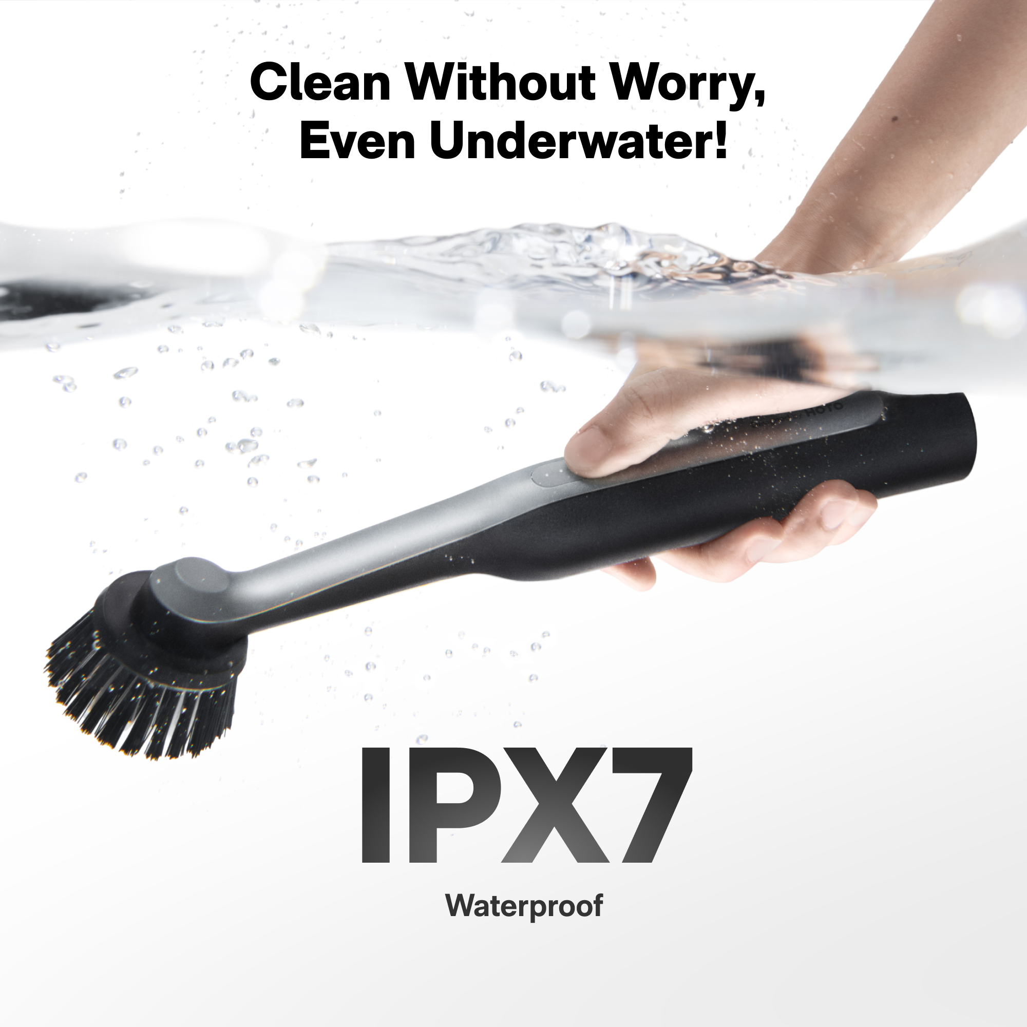 HOTO HOTO Wand™ Cordless Spin Scrubber