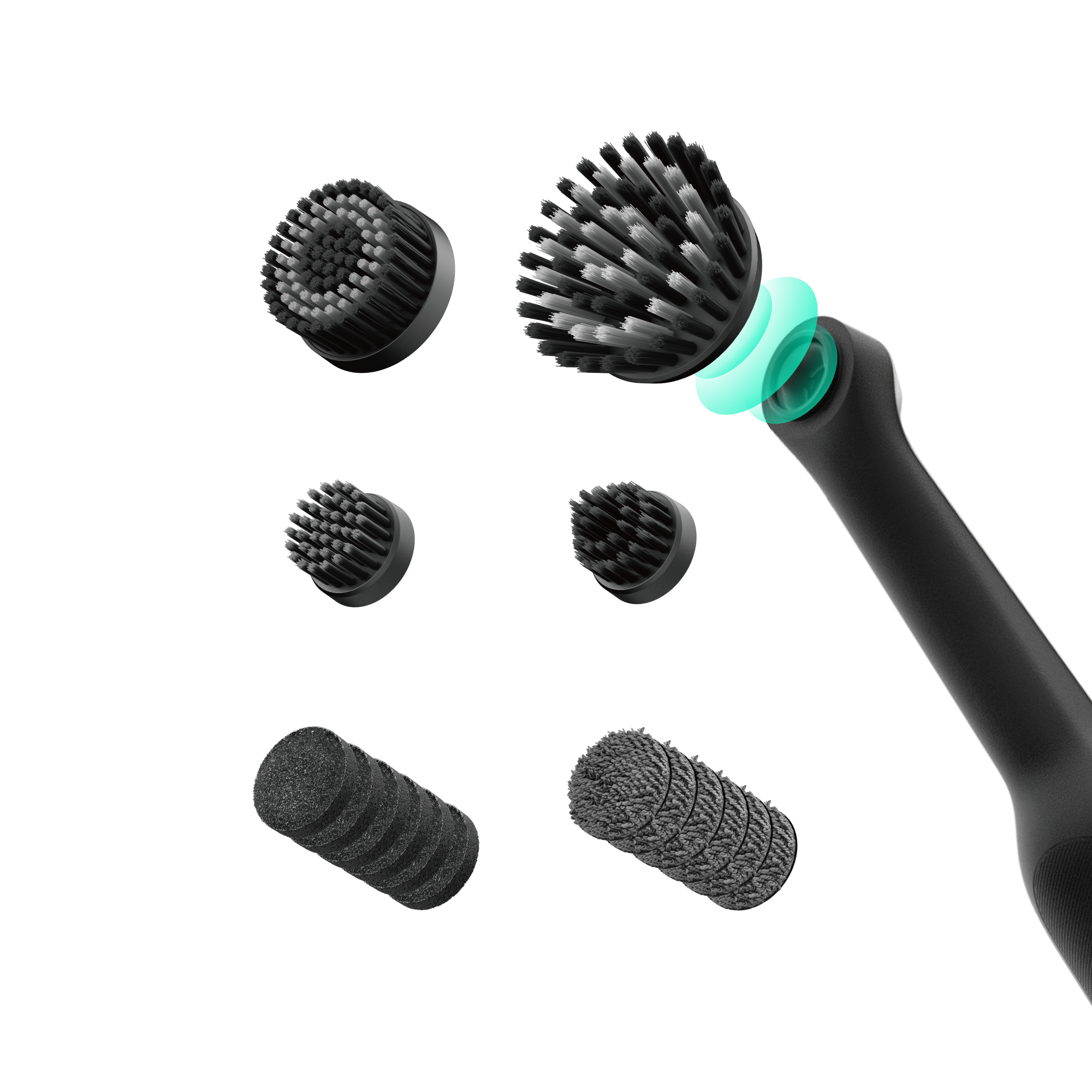 HOTO Replacement Brush Heads for HOTO Scrubber