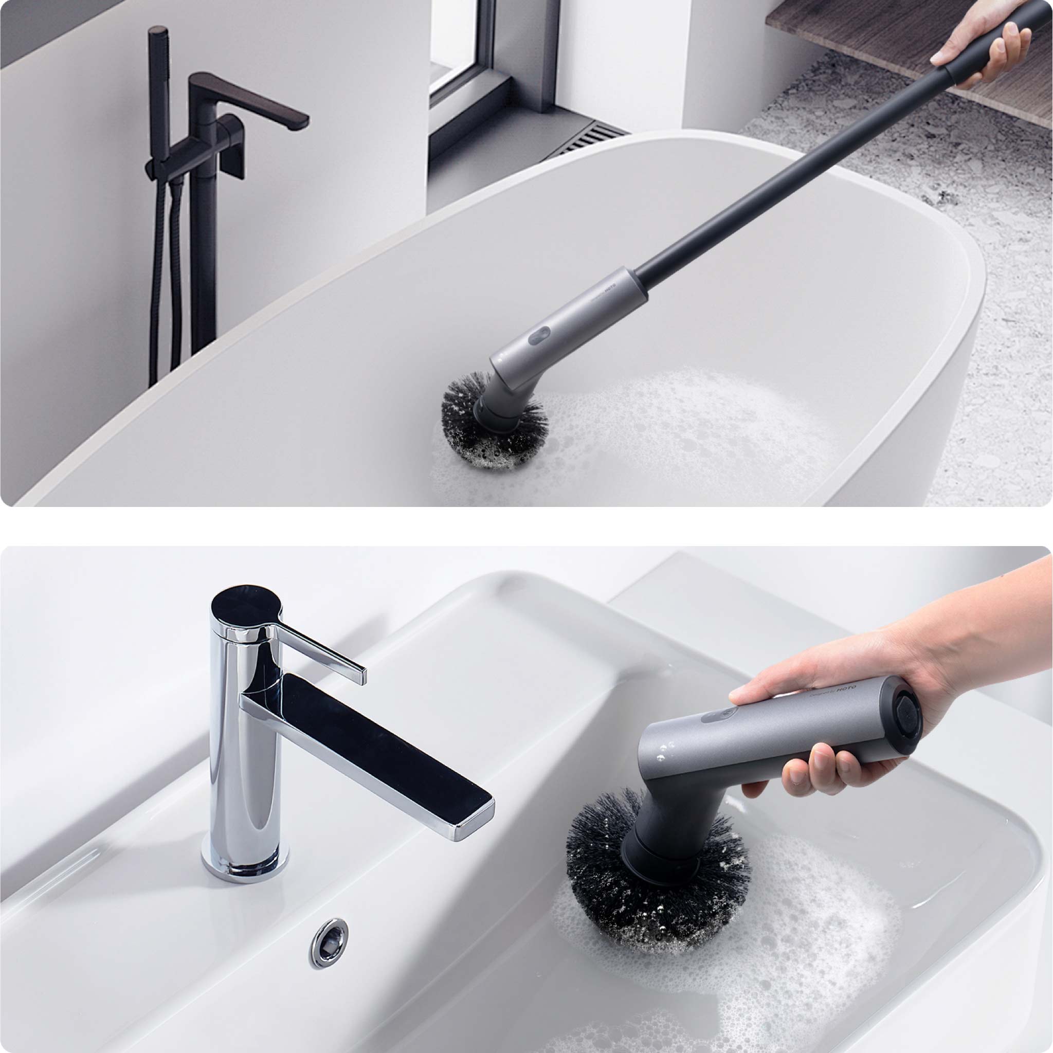 HOTO Replacement Brush Heads for HOTO Scrubber