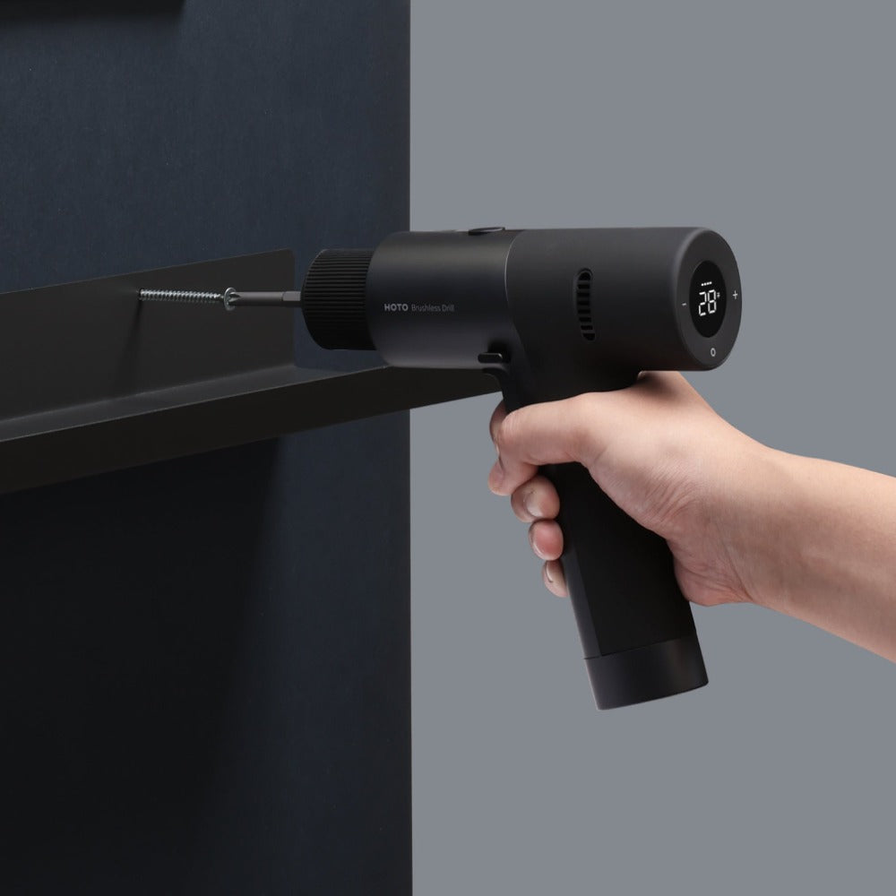 HOTO Cordless Brushless Electric Drill