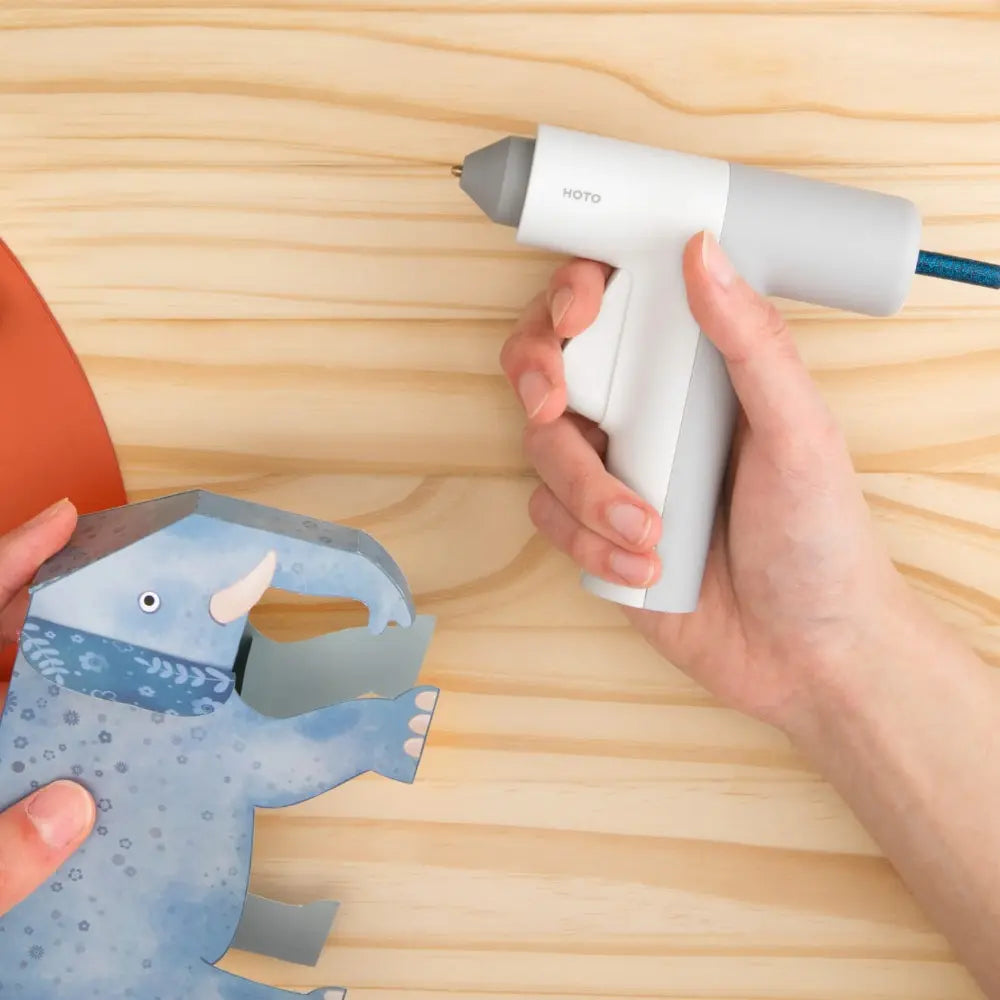 HOTO Cordless Manual-Feeding Glue Gun