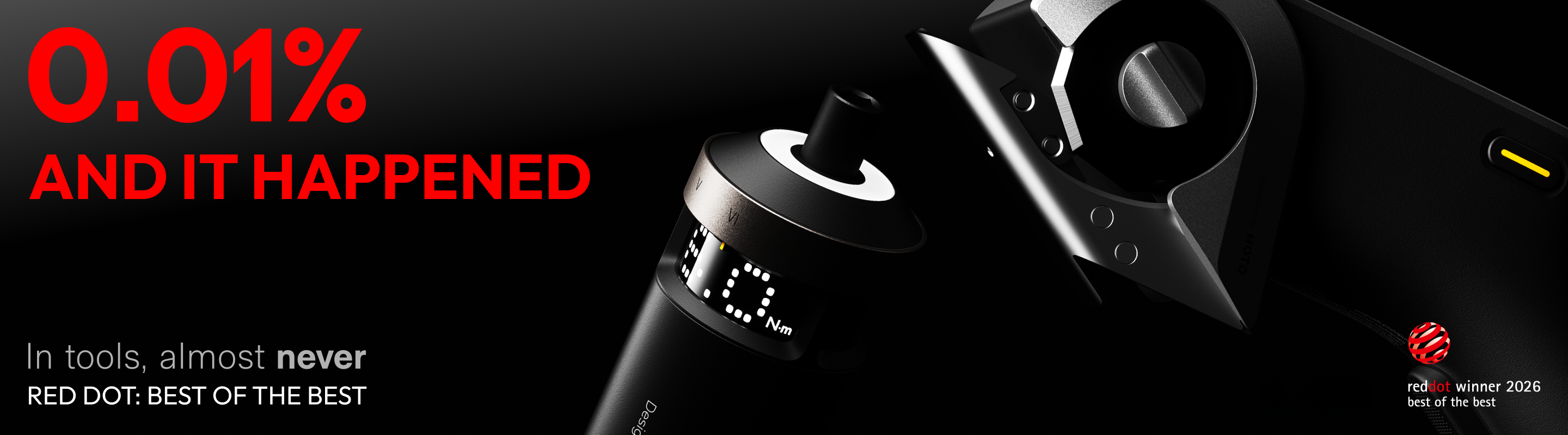 HOTO Wins Two Red Dot: Best of the Best Awards in 2026