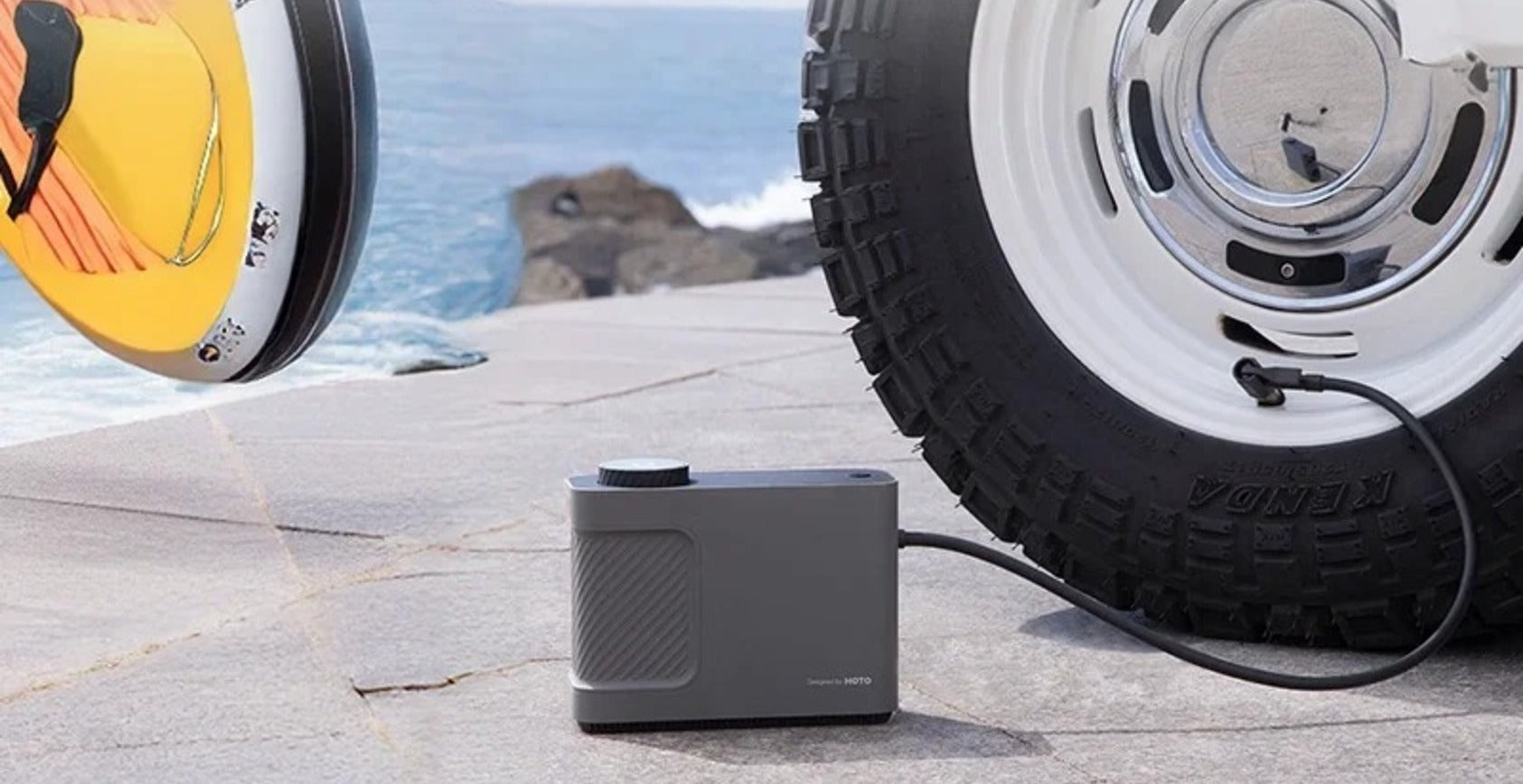 What happens if tires are overinflated: a smart air pump is needed
