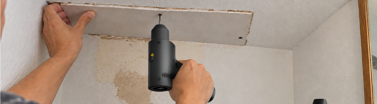 How to Repair Water-Damaged Ceiling Drywall: A Step-by-Step Guide