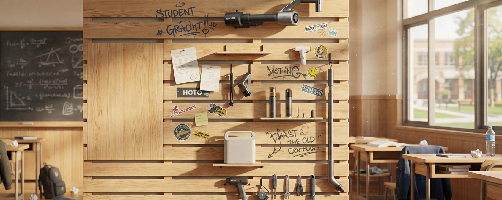 Small Dorm, Big Ideas — Student-Friendly DIY Projects with HOTO Tools