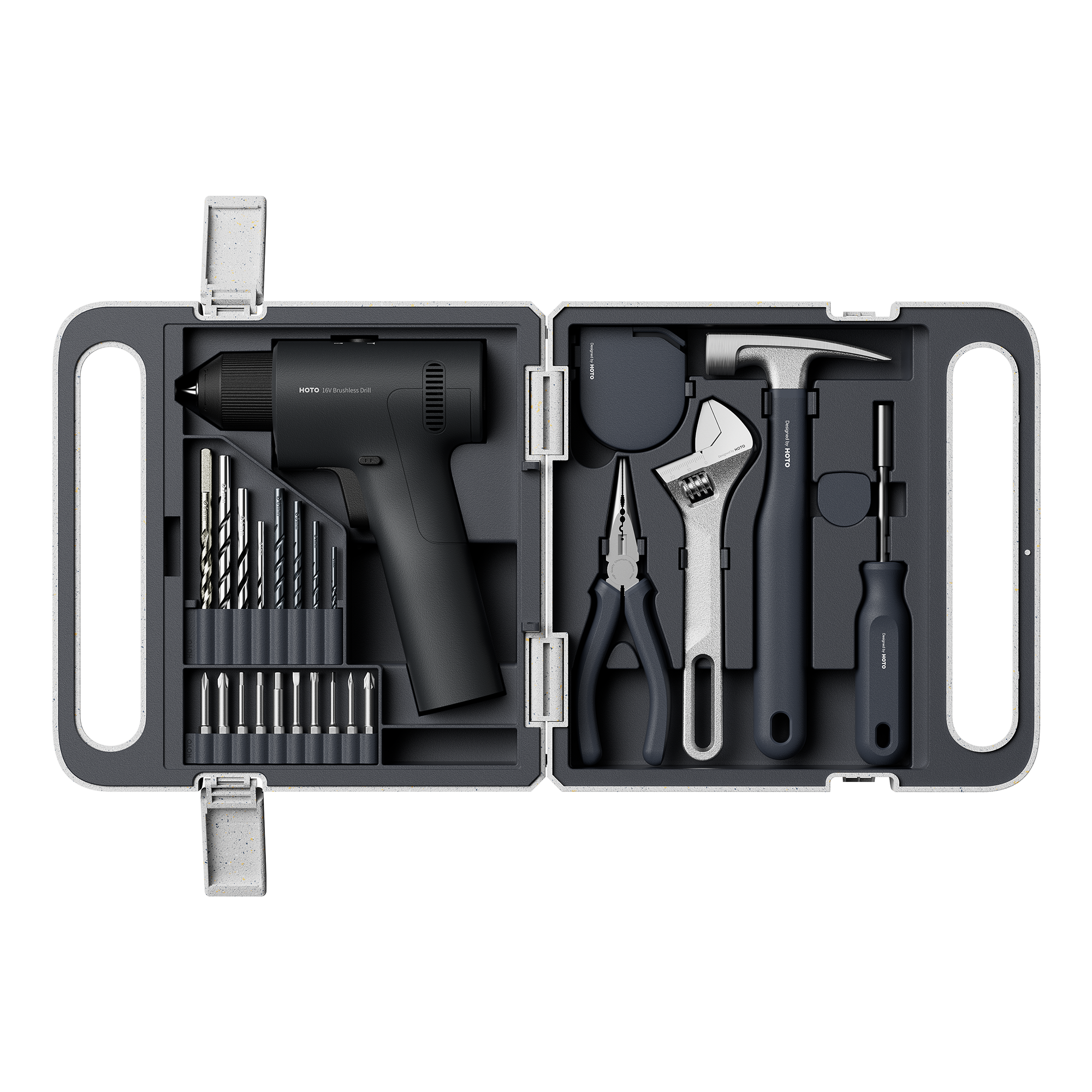 16V Brushless Drill Tool Set