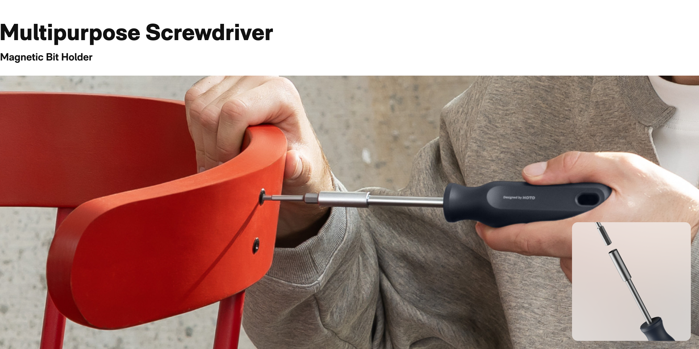 Multipurpose Screwdriver