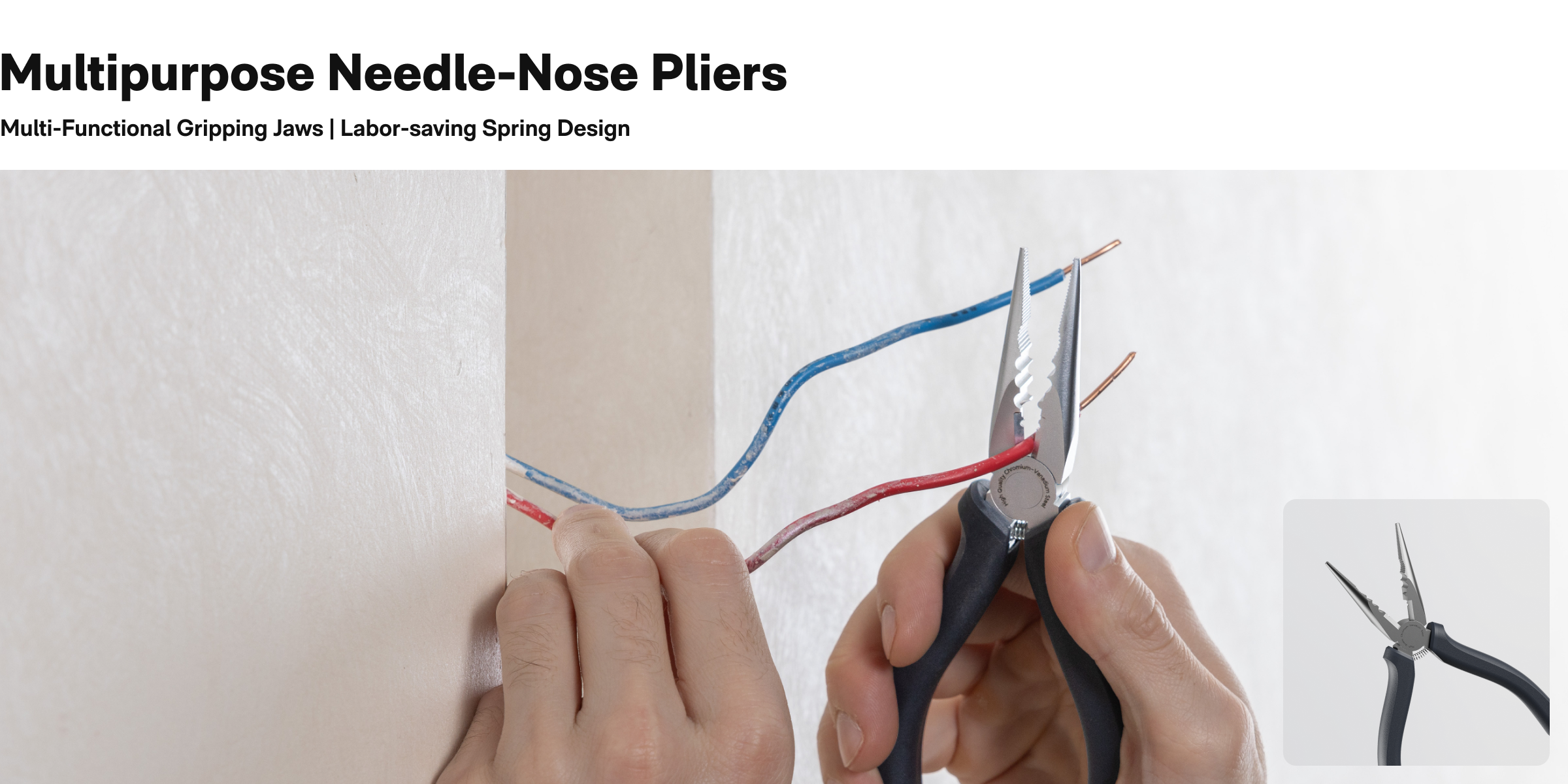 Multipurpose Needle-Nose Pliers