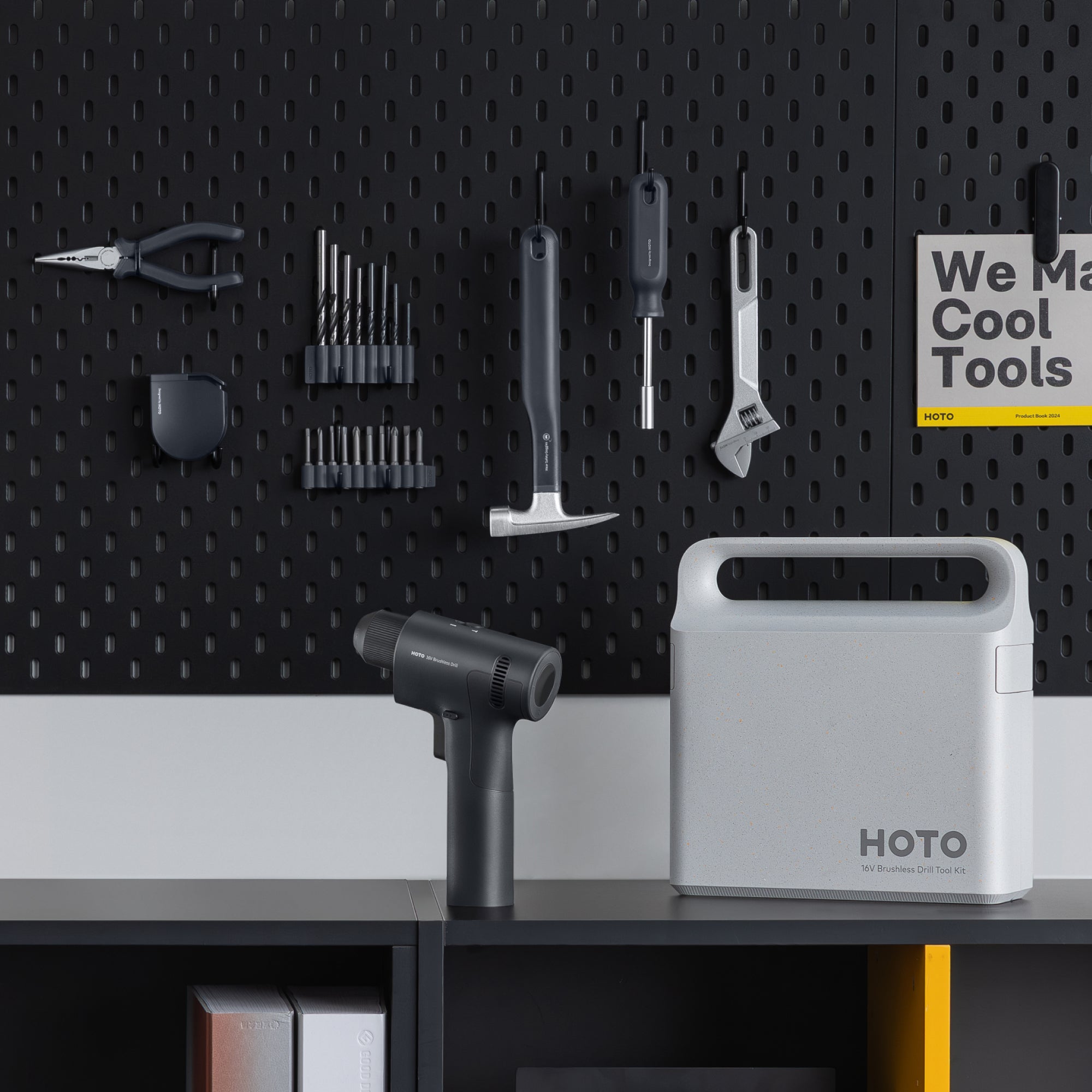 16V Brushless Drill Tool Set