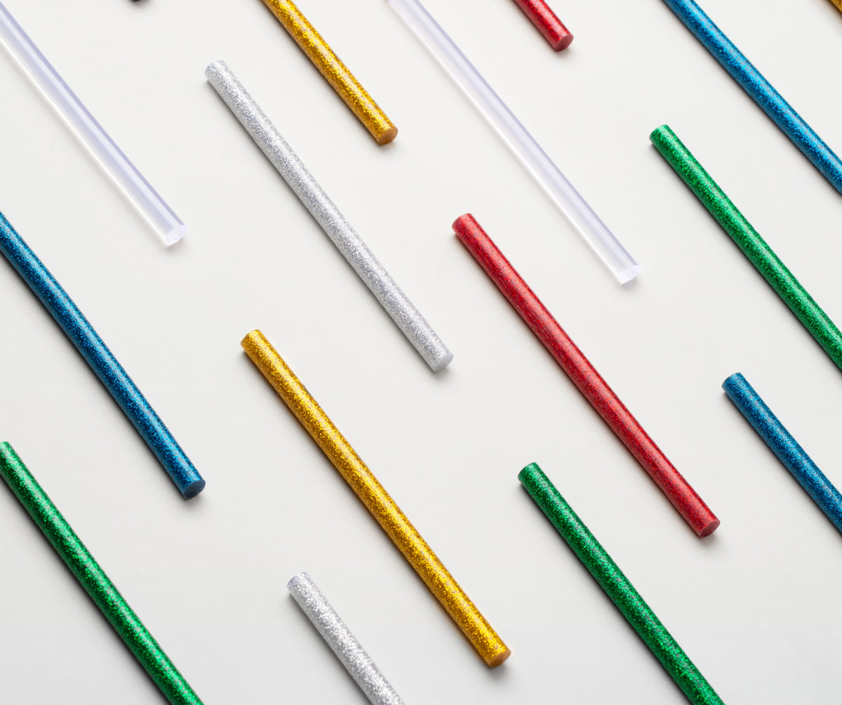 Assorted compatible 100 mm resin glue sticks for HOTO glue gun