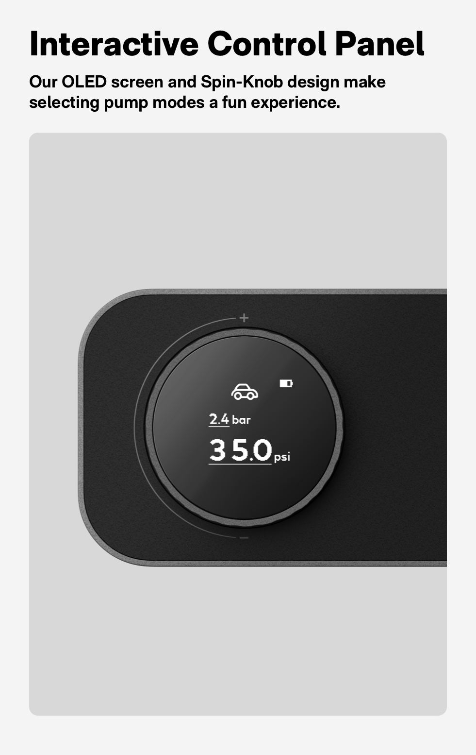 Interactive Control Panel