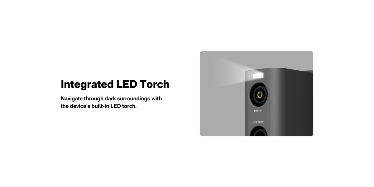 Integrated LED Torch