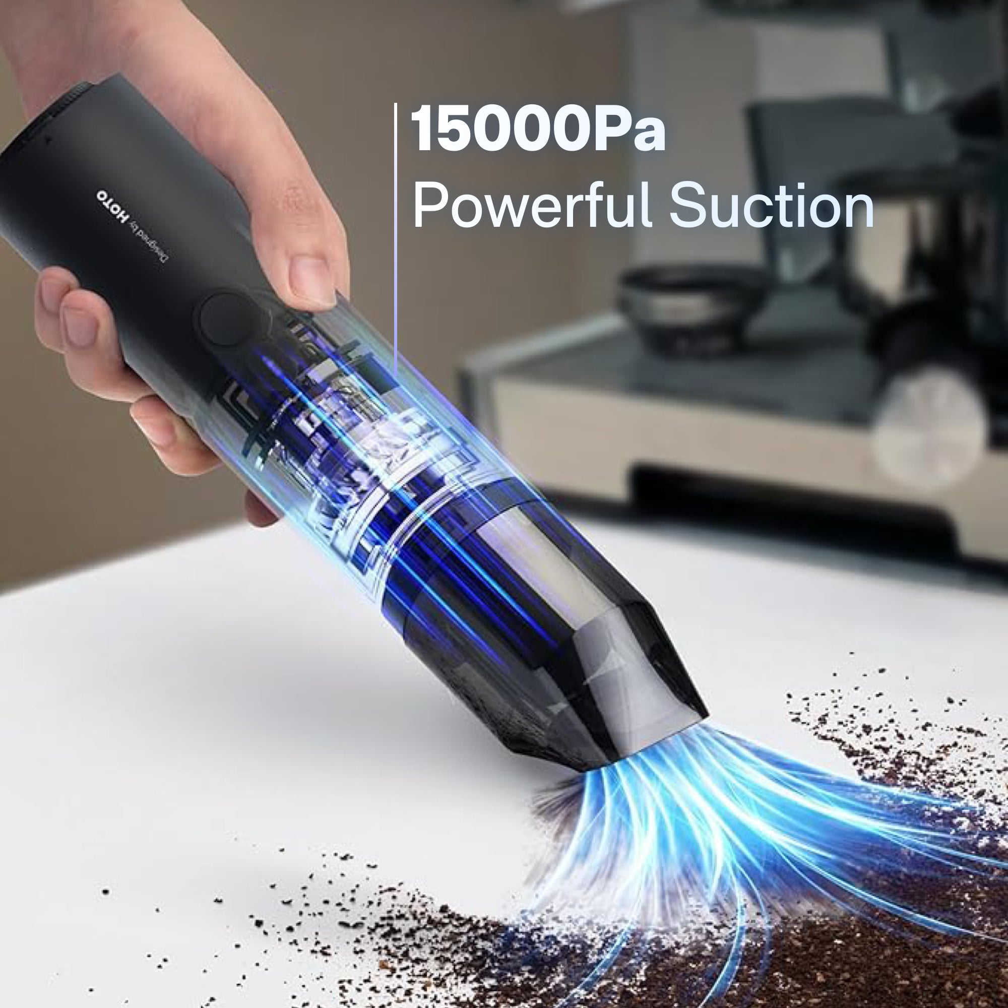 Compressed Air Capsule Electric Air Duster & Vacuum