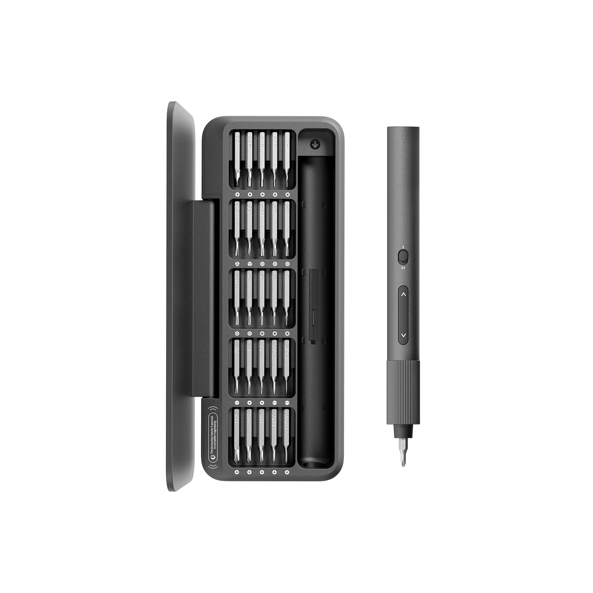 Electric Precision Files Electric Precision Screwdriver – 25 Magnetic Bits & LED Light | HOTO