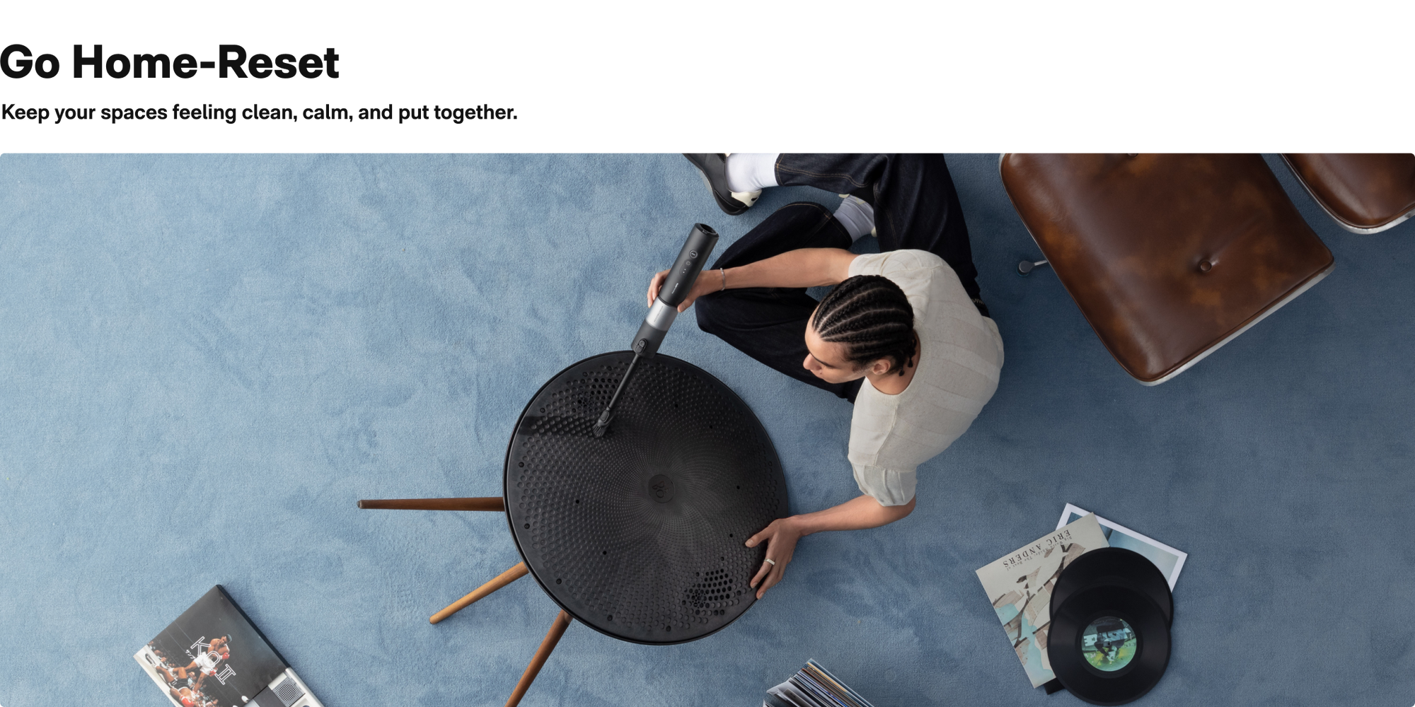Cleaning at home