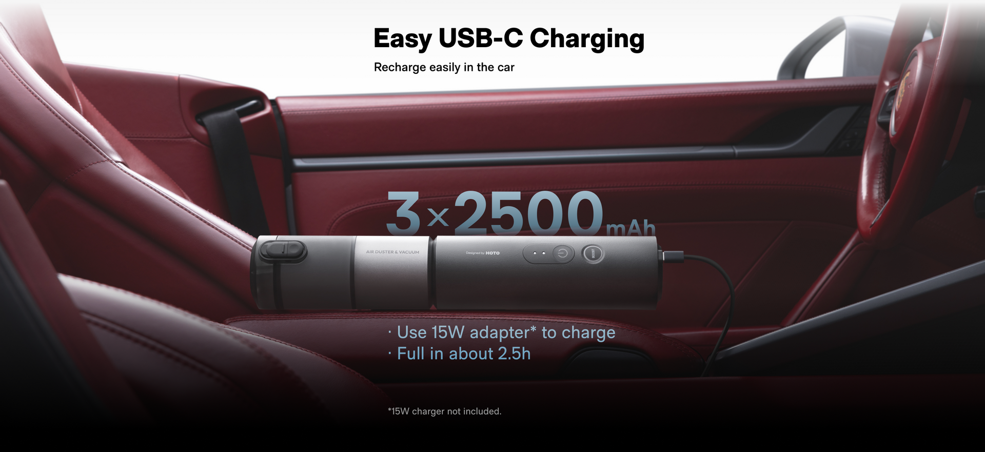 Easy USB-C charging