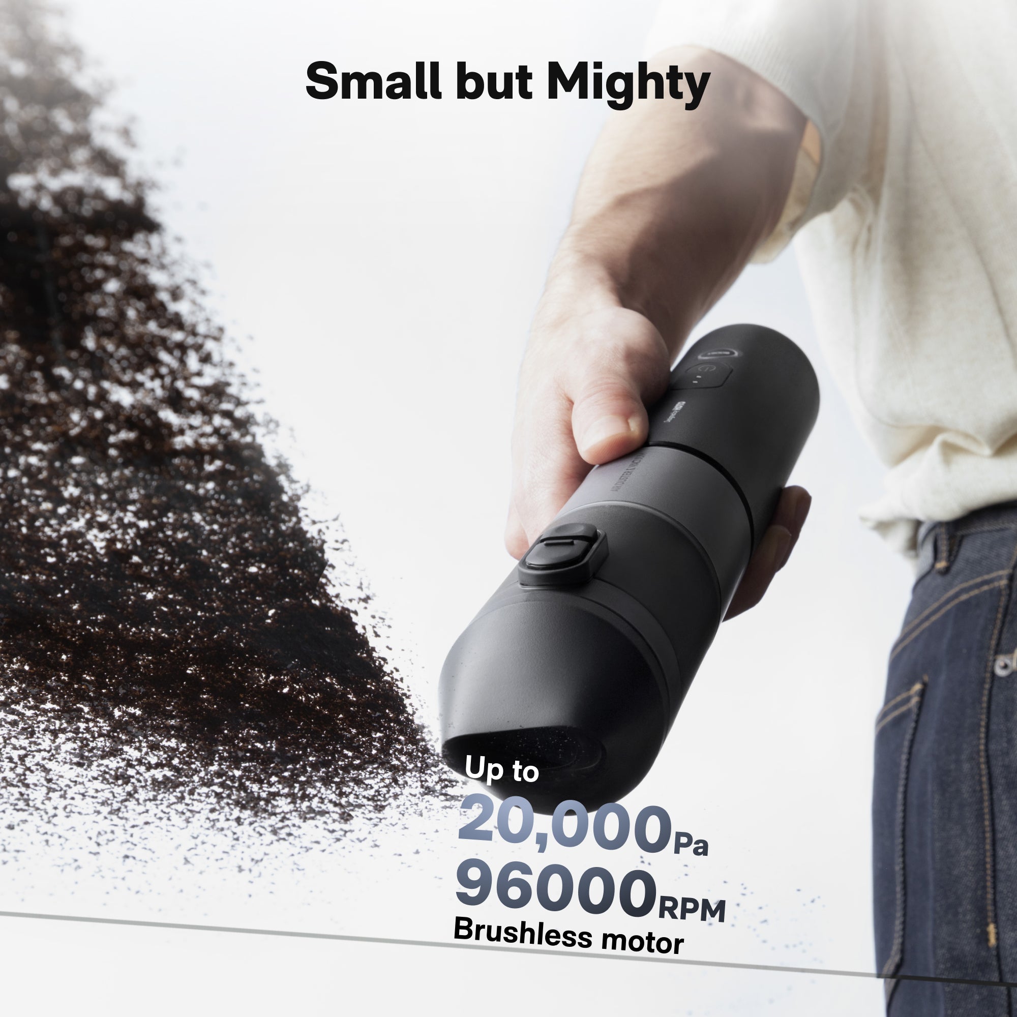 Cordless Air Duster & Handheld Car Vacuum Cleaner | HOTO Vacuum