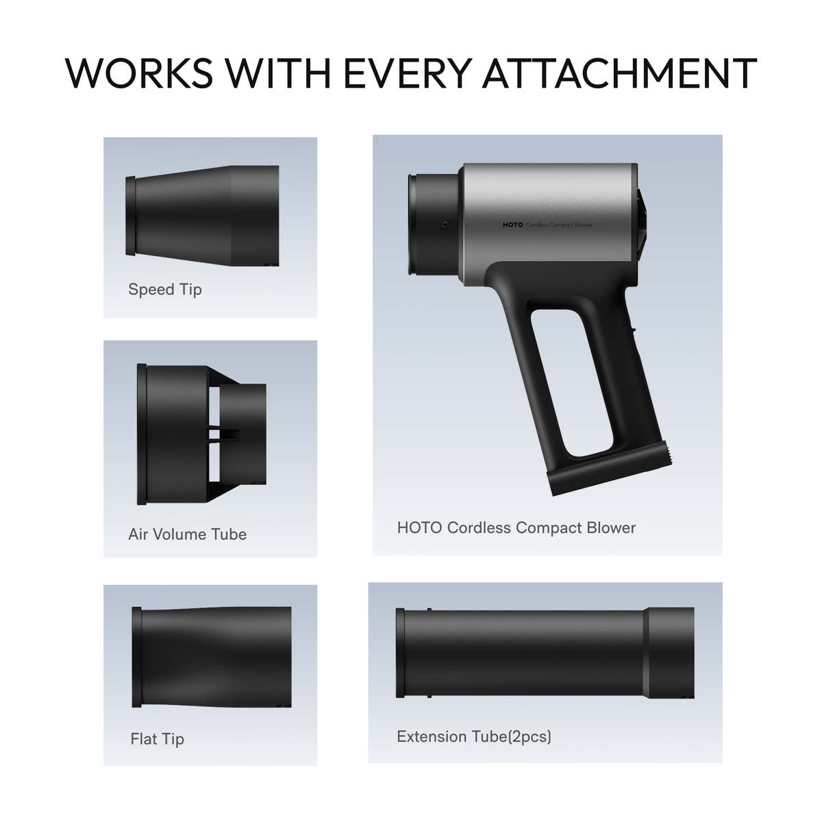 HOTO HOTO Cordless Compact Blower Kit