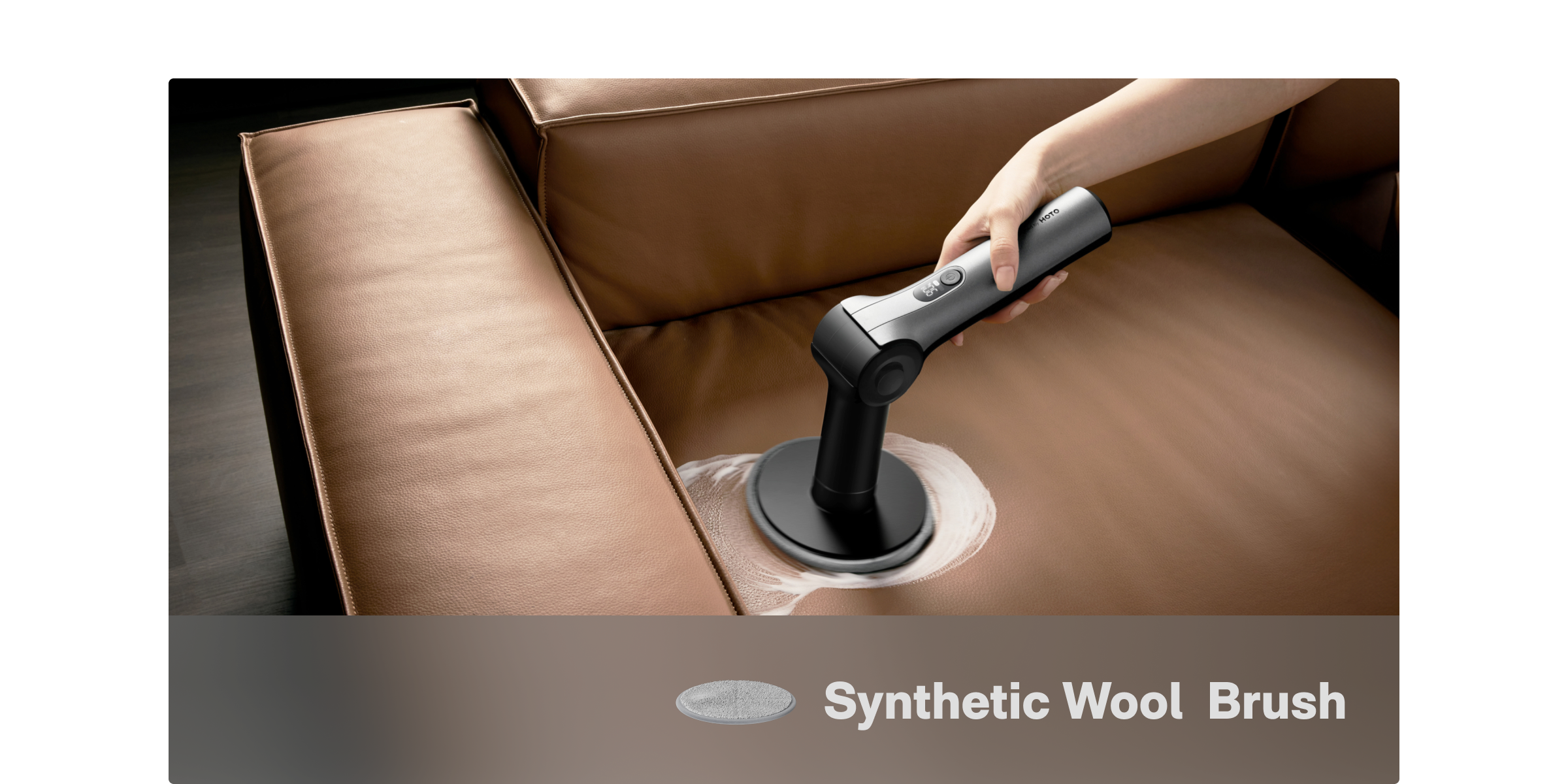 Synthetic Wool Brush
