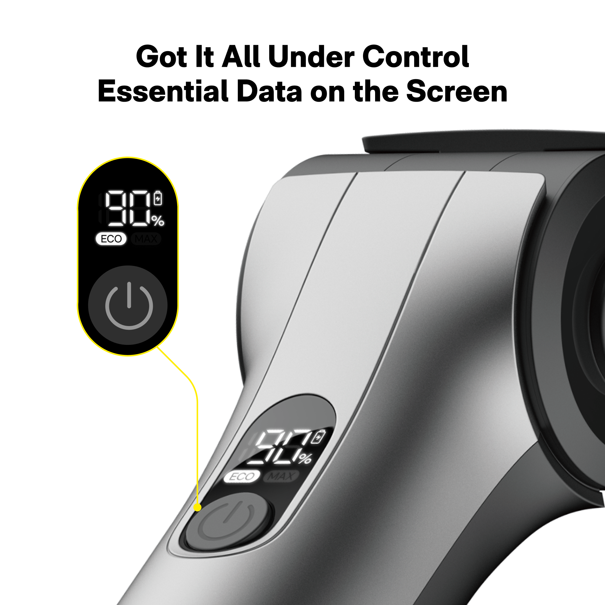 HOTO Flexi™ Cordless Spin Scrubber