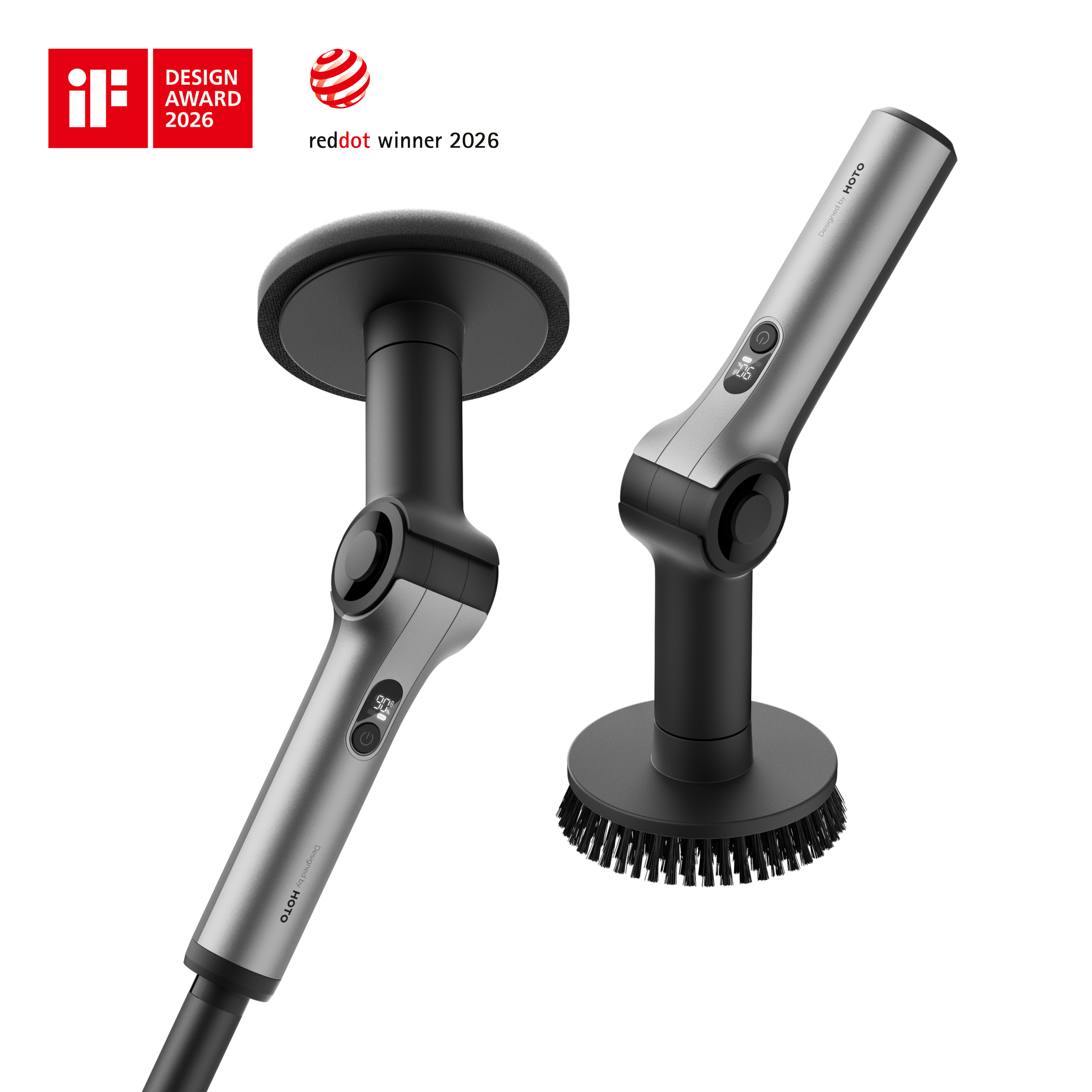 HOTO HOTO Flexi™ Cordless Spin Scrubber
