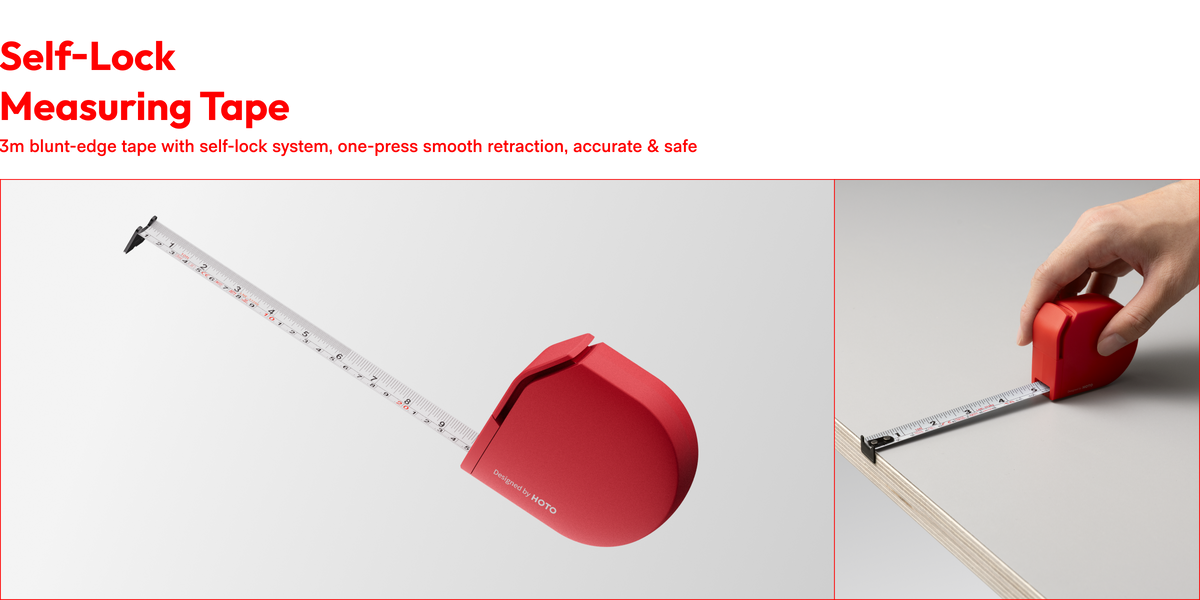 Self-Lock Measuring Tape