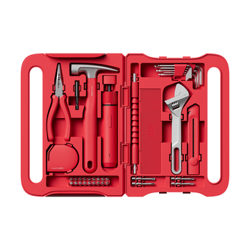 HOTO HOTO NEON RED Electric Screwdriver Tool Kit