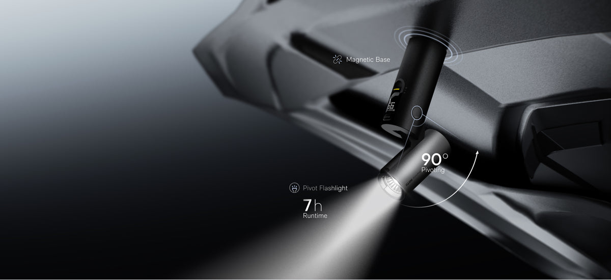 ENGINE BAY REPAIRSFULLY ILLUMINATED 90° pivoting head for hands-free under-hood work
