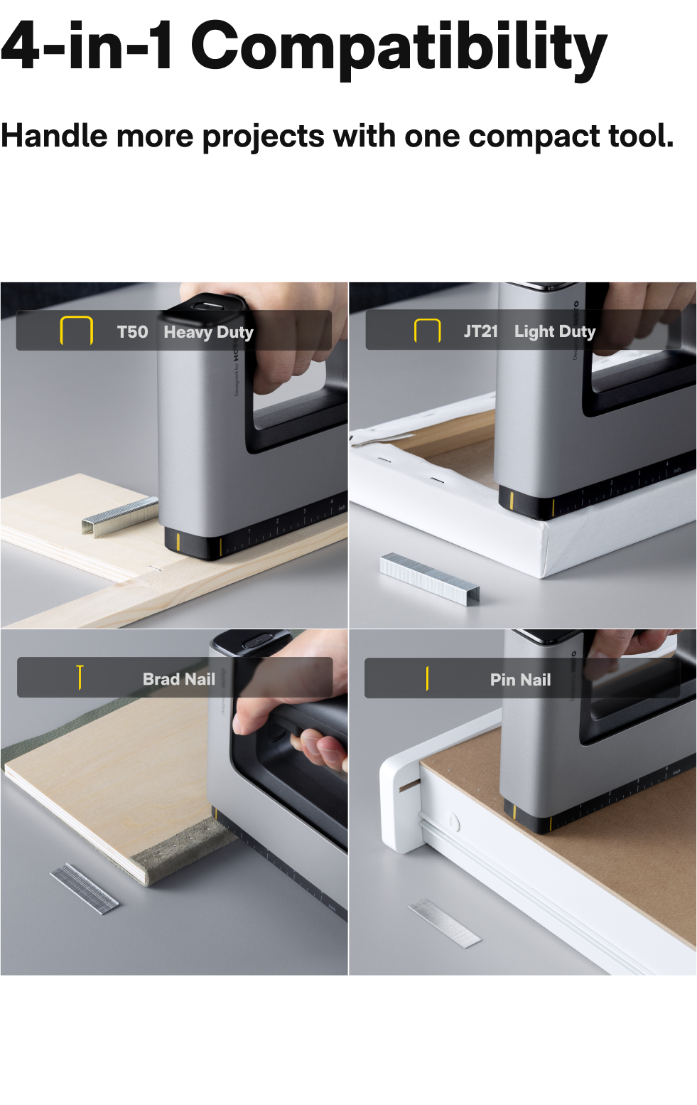 4-in-1 Compatibility