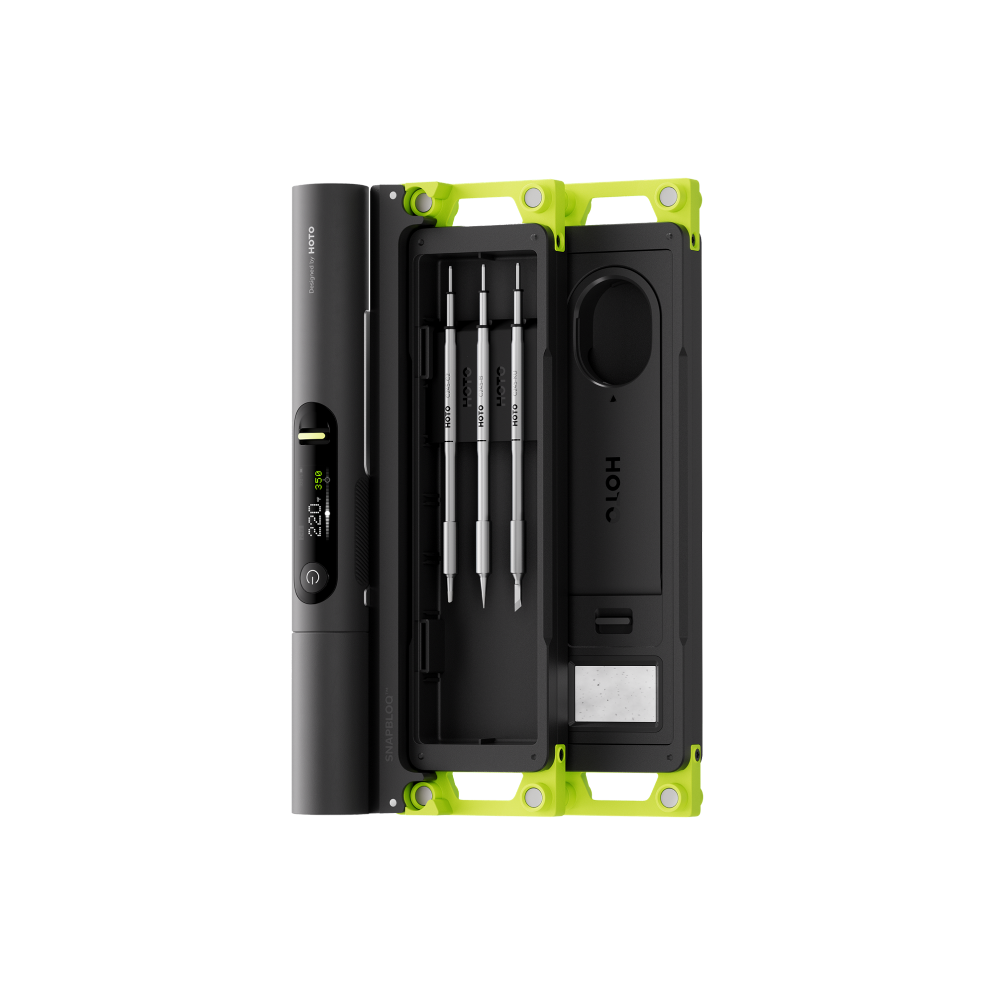 HOTO SNAPBLOQ™ I-A06 Cordless Soldering Iron Set