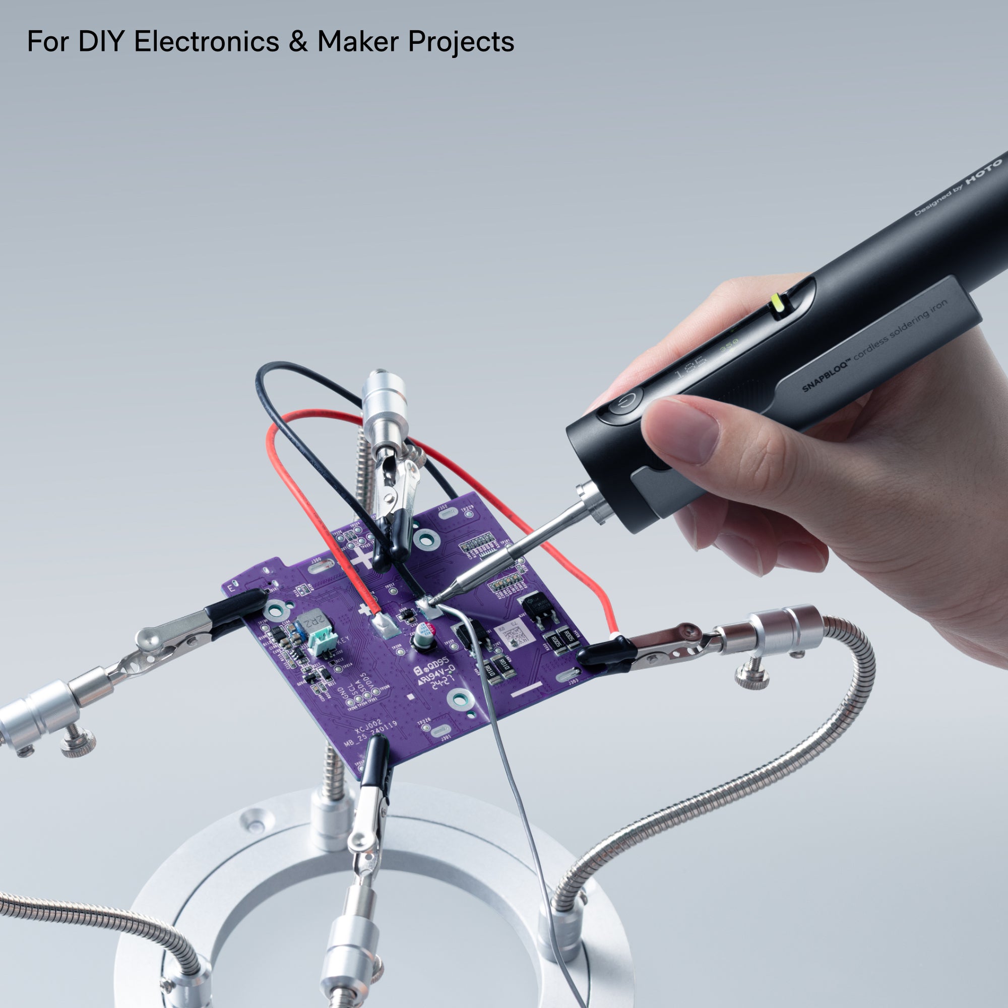 HOTO SNAPBLOQ™ Cordless Soldering Iron