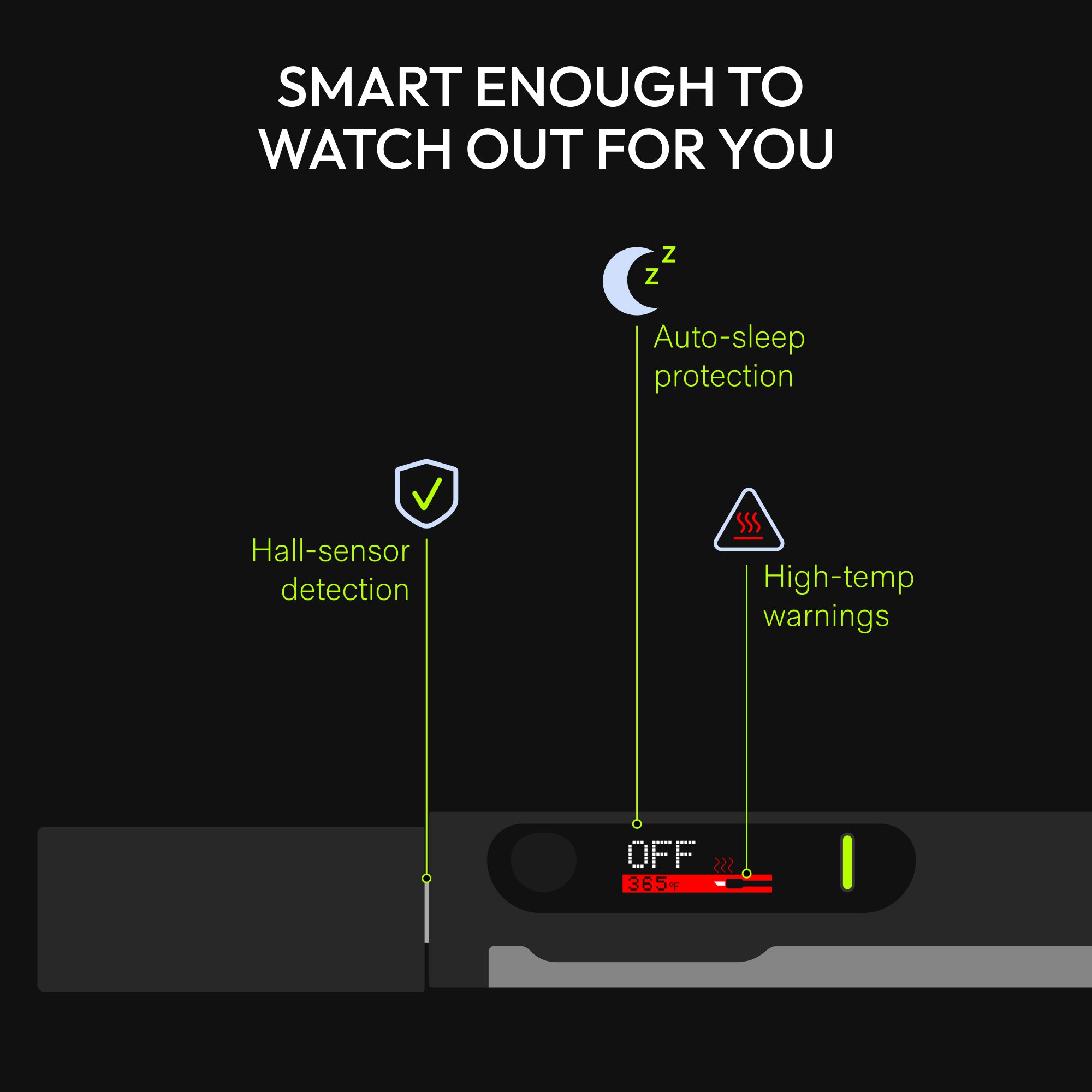 HOTO SNAPBLOQ™ Cordless Soldering Iron