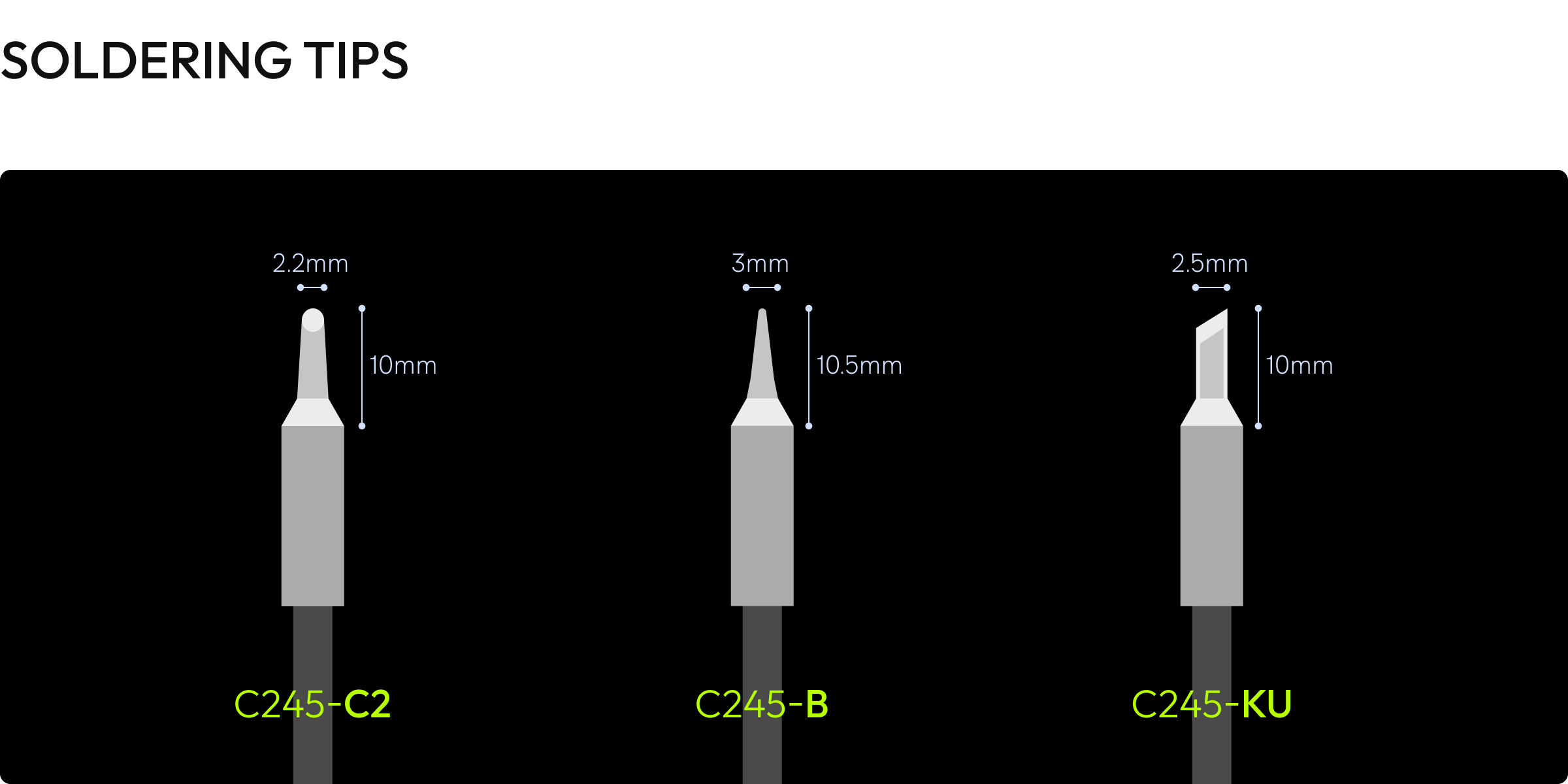 Soldering Tips