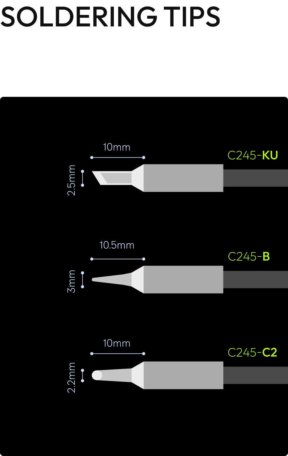 Soldering Tips