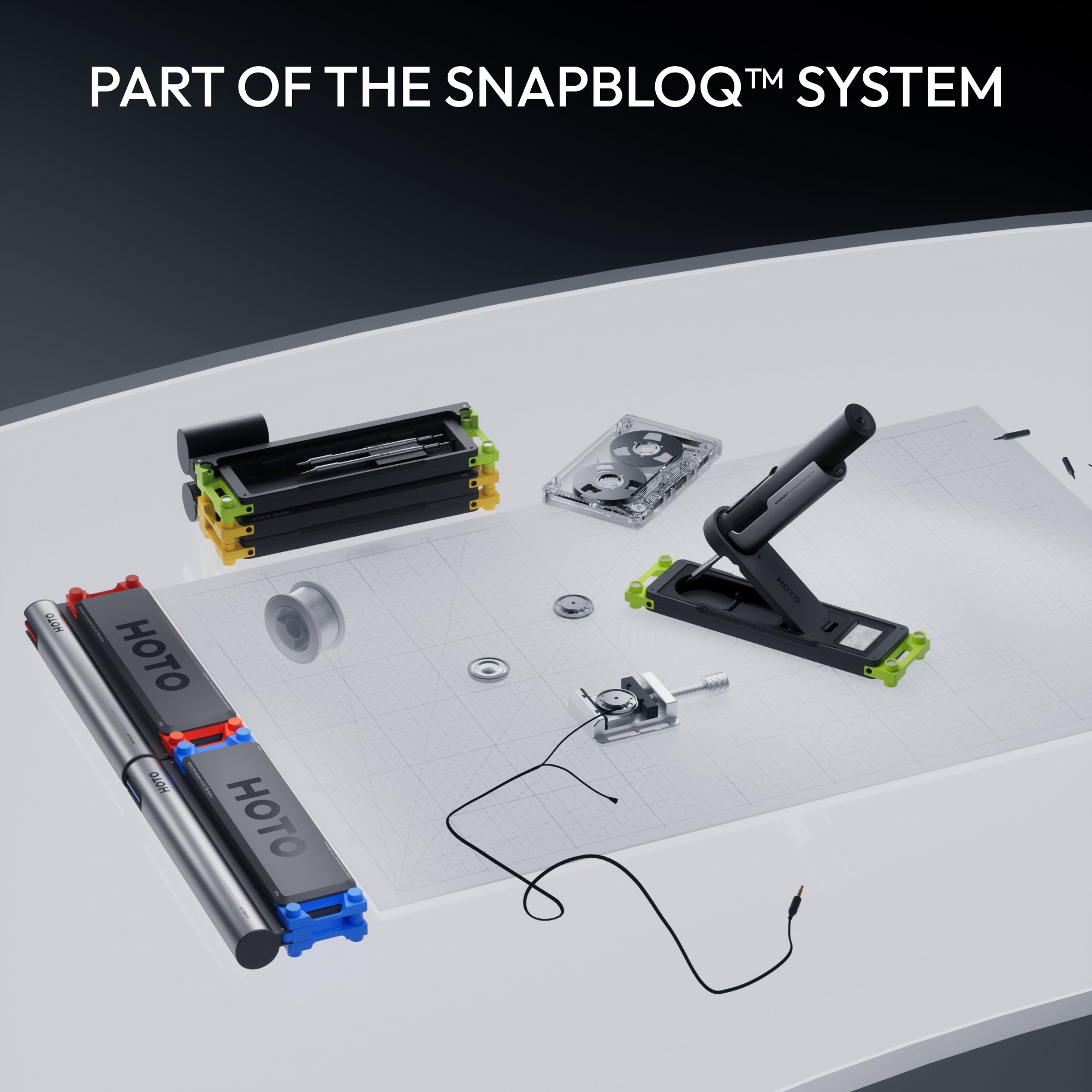 SNAPBLOQ™ I-A06 Cordlless Soldering Iron Set