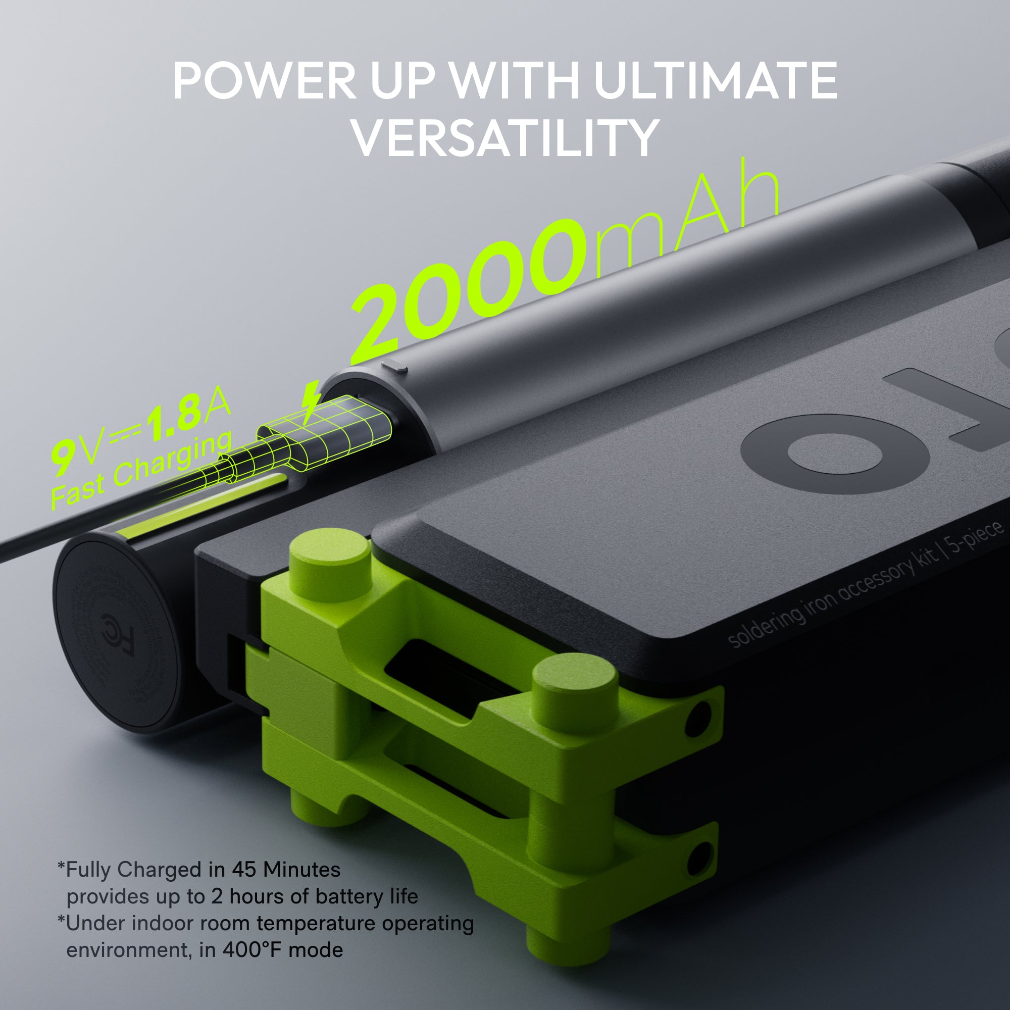 SNAPBLOQ™ I-A06 Cordlless Soldering Iron Set