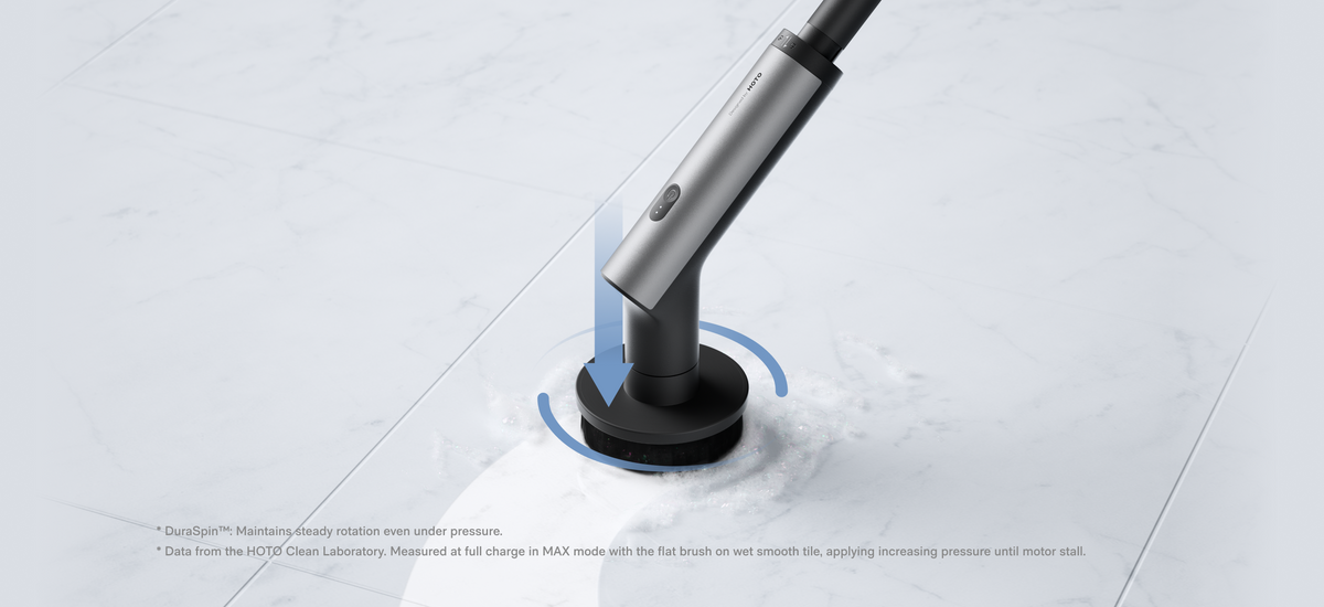 POWER THROUGHEVERY STAIN 22.13lb·in DuraSpin Torque*Stays Powerful Under Pressure