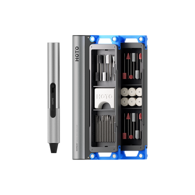 HOTO SNAPBLOQ R-A04 electric mini rotary tool kit with multiple attachments