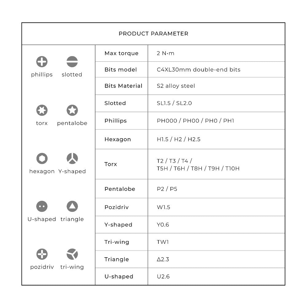 Precision Screwdriver Pen (Manual)